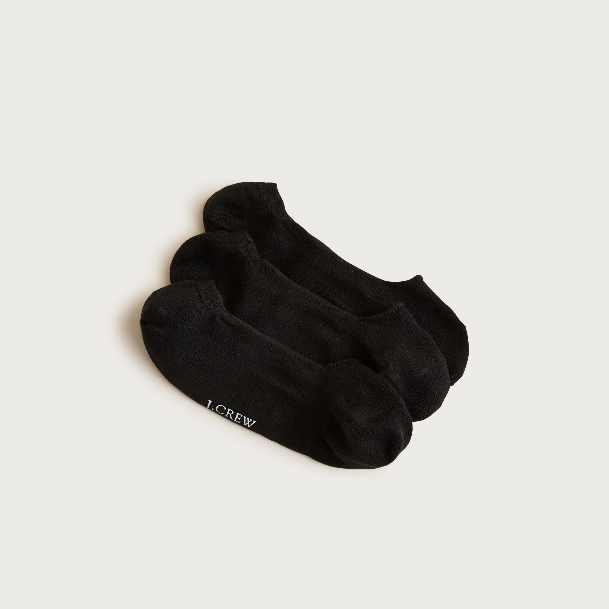  No-show socks three-pack
