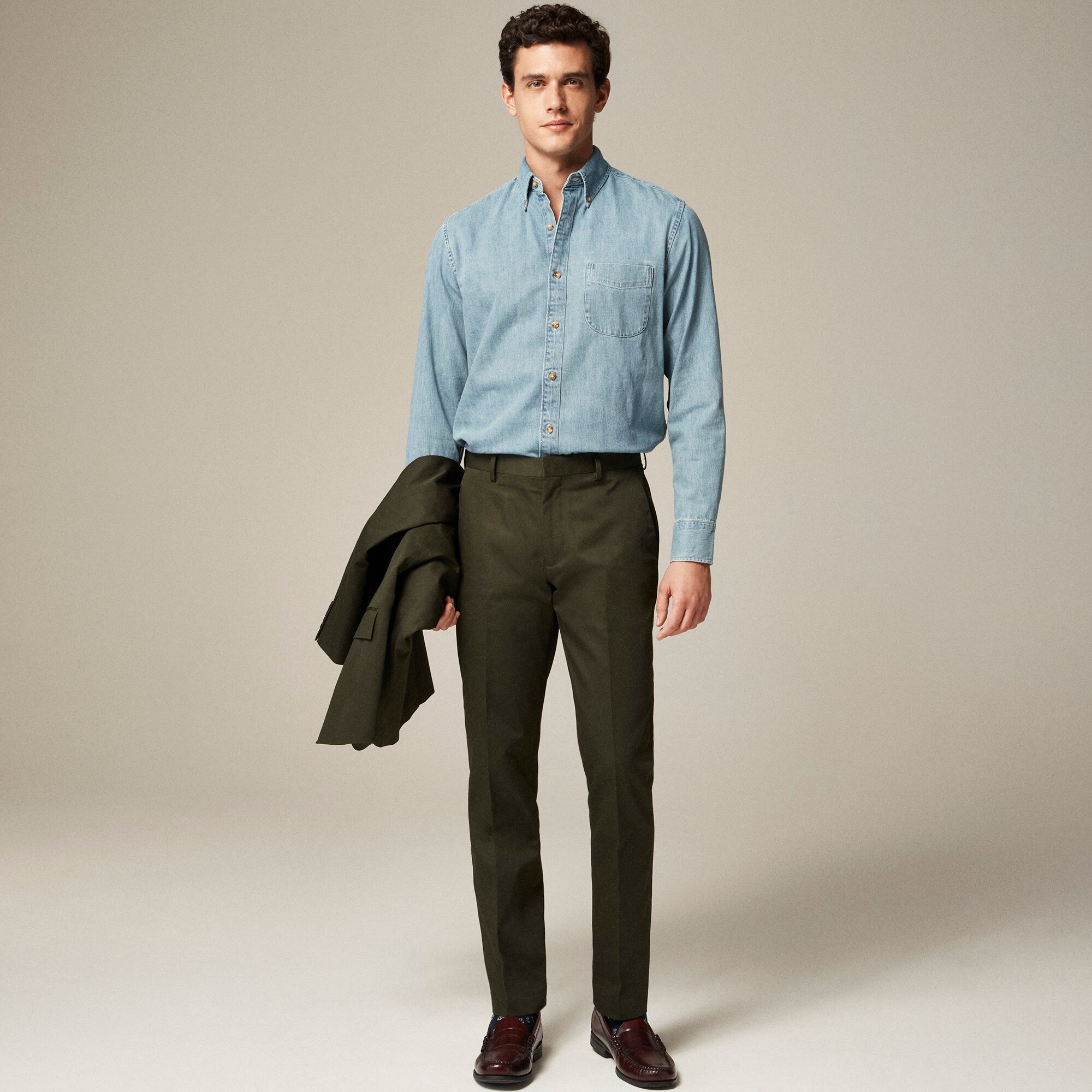 Ludlow Slim-fit Suit Pant In Japanese Cotton Chino For Men | J.Crew