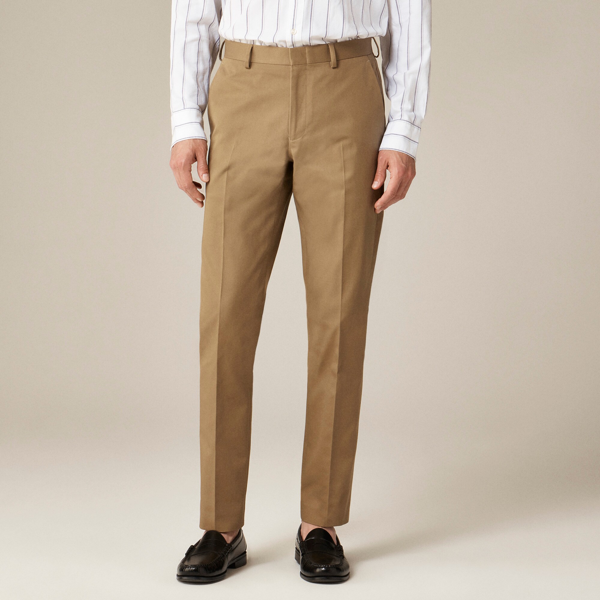 mens Ludlow Slim-fit suit pant in Japanese cotton chino