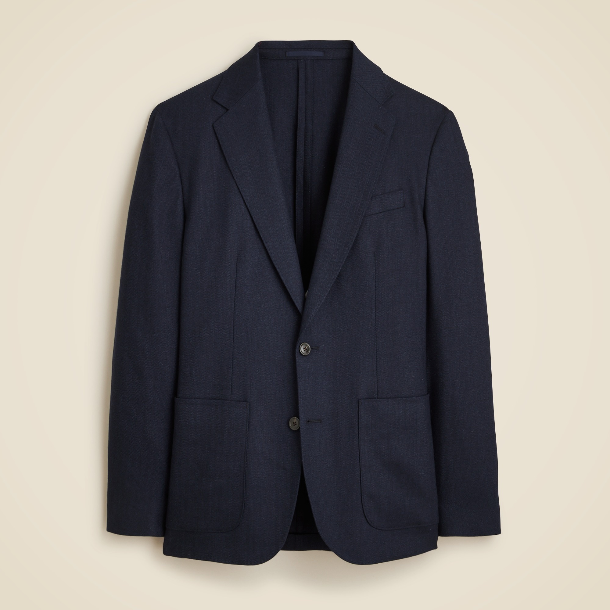Crosby Classic-fit blazer in Irish linen-wool blend