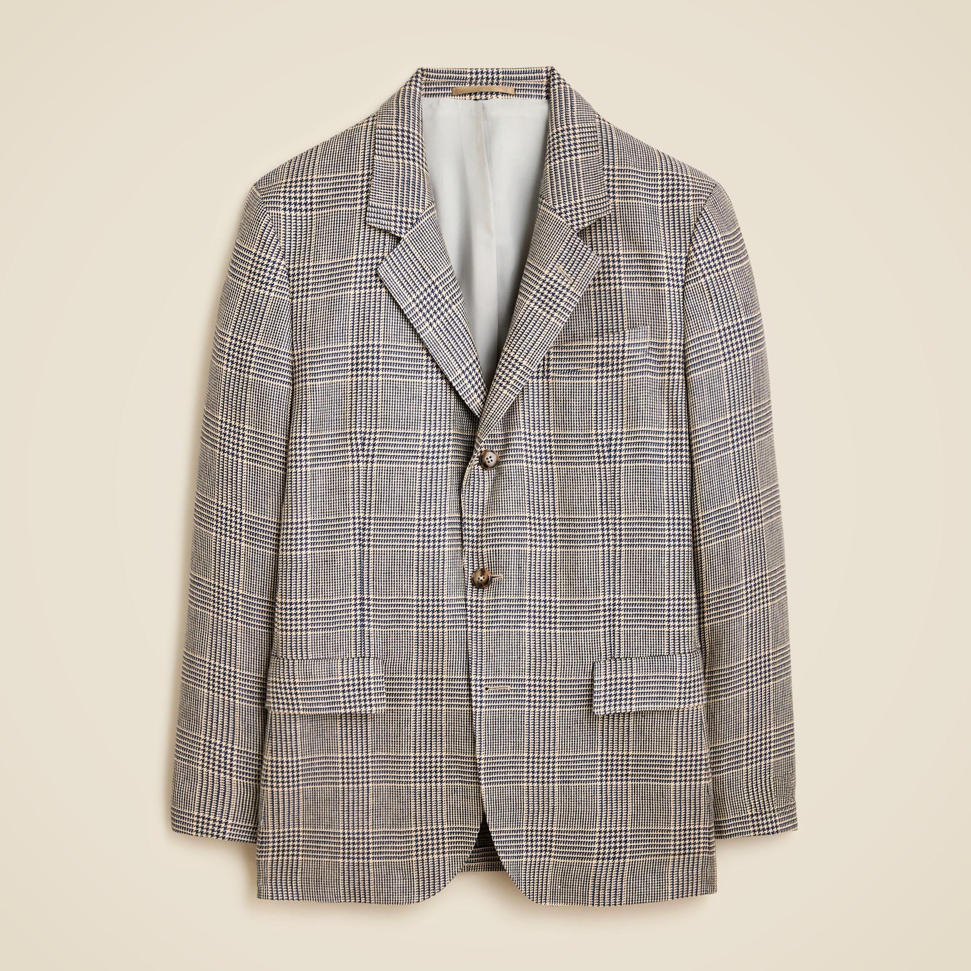 mens Crosby Classic-fit blazer in Italian linen twill