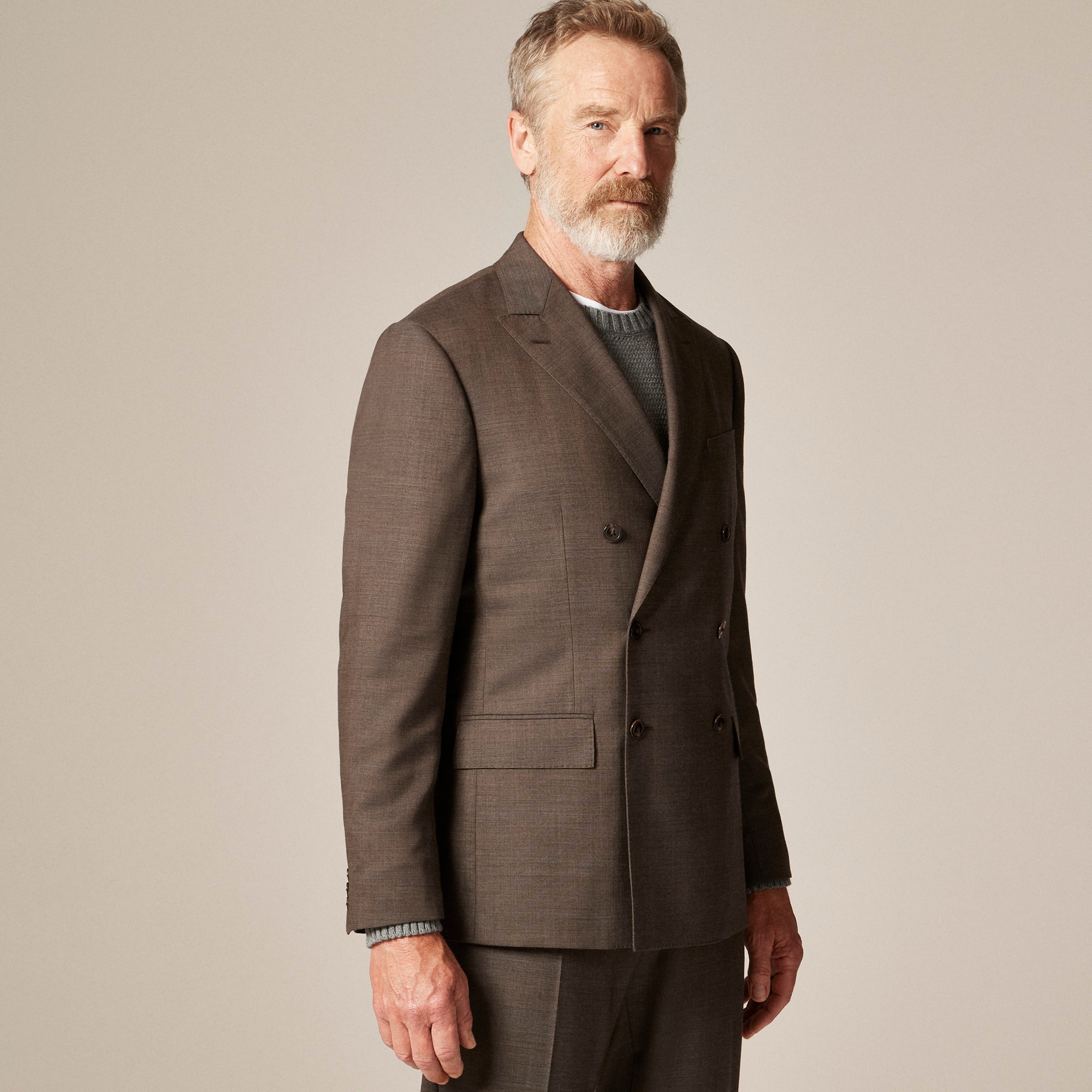 Kenmare Relaxed-fit suit jacket in Italian wool