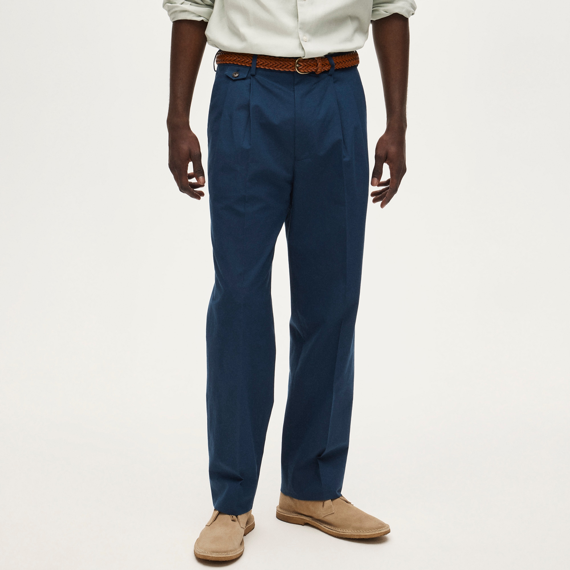 J.Crew Men's Relaxed-fit suit pant in cotton poplin (Size 40/32)