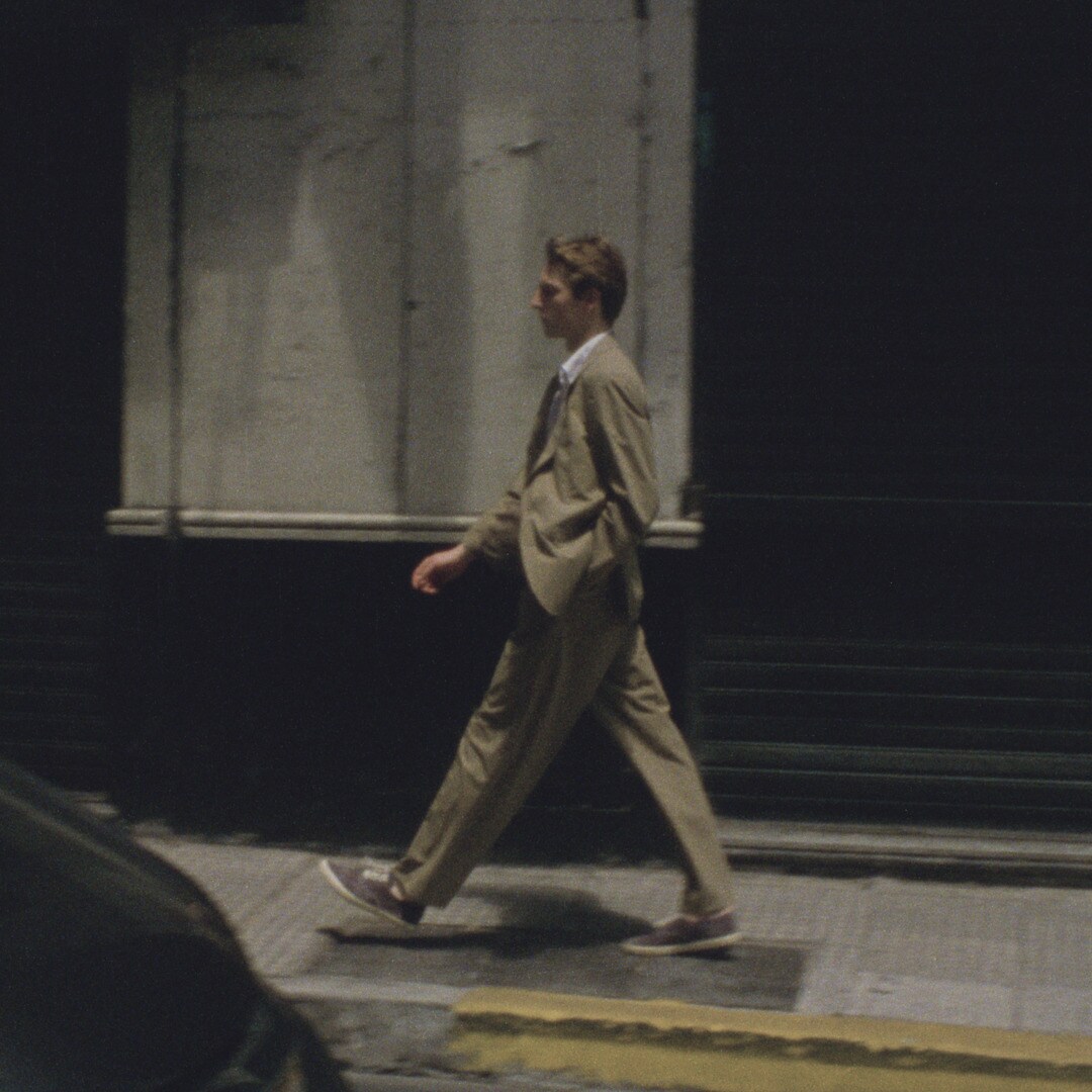 Relaxed-fit suit pant in cotton poplin