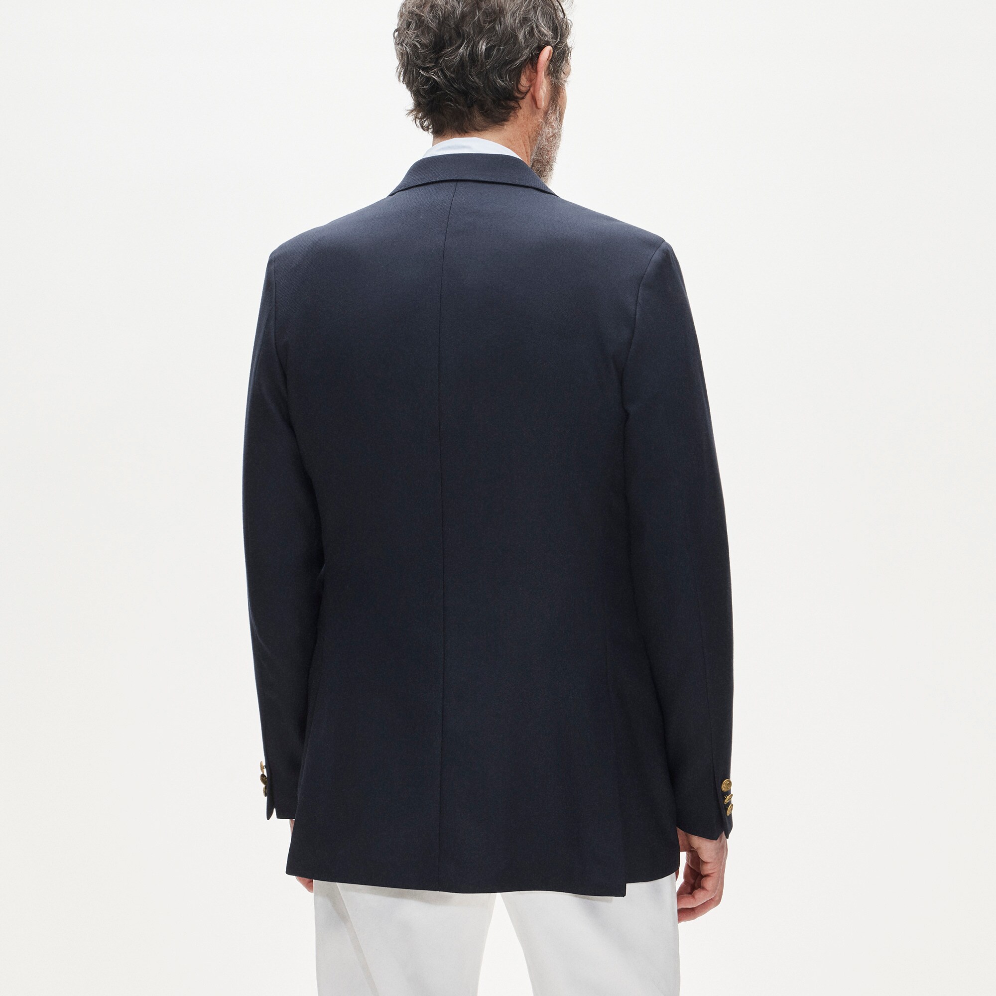 Crosby Classic-fit Double-breasted Unstructured Suit Jacket In