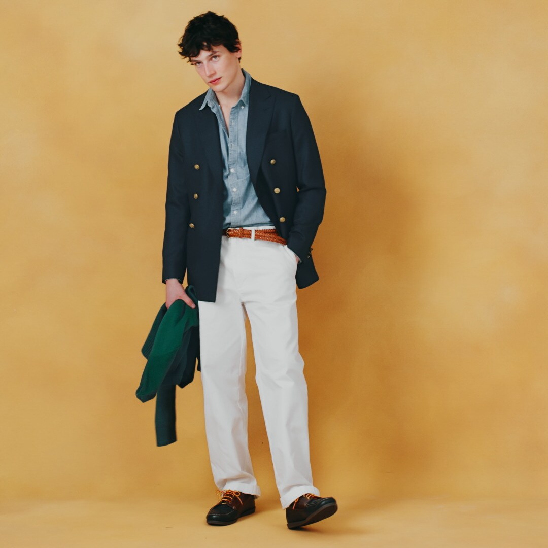 Kenmare Relaxed-fit Double-breasted Suit Jacket In Scottish