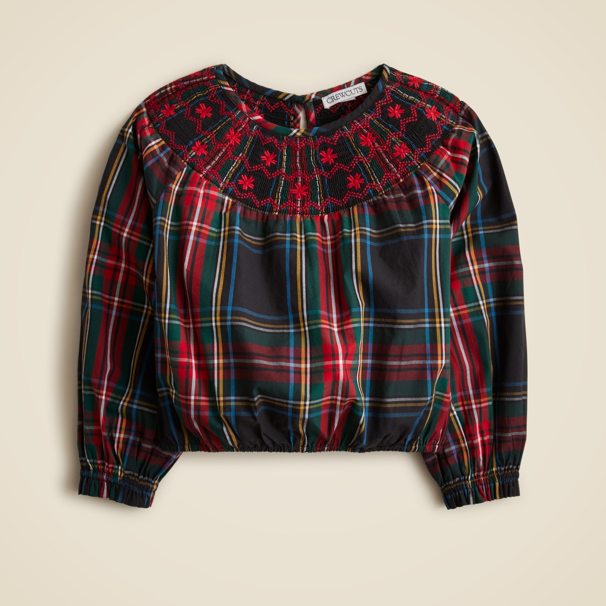 StAndrews★Fake Fur Tartan Checkered High Neck★821C4TF077NA CF215_YD7986?$crop1254$