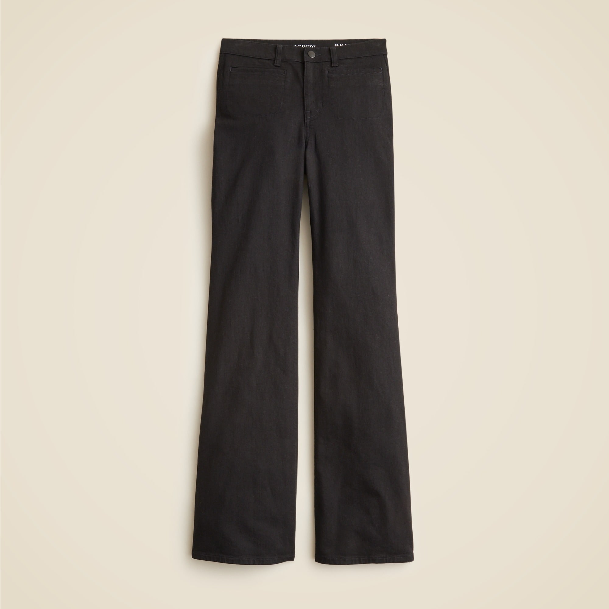【PORTERNA】Dohyue Black Flare Jeans High-rise Flare Jean For Women | J.Crew