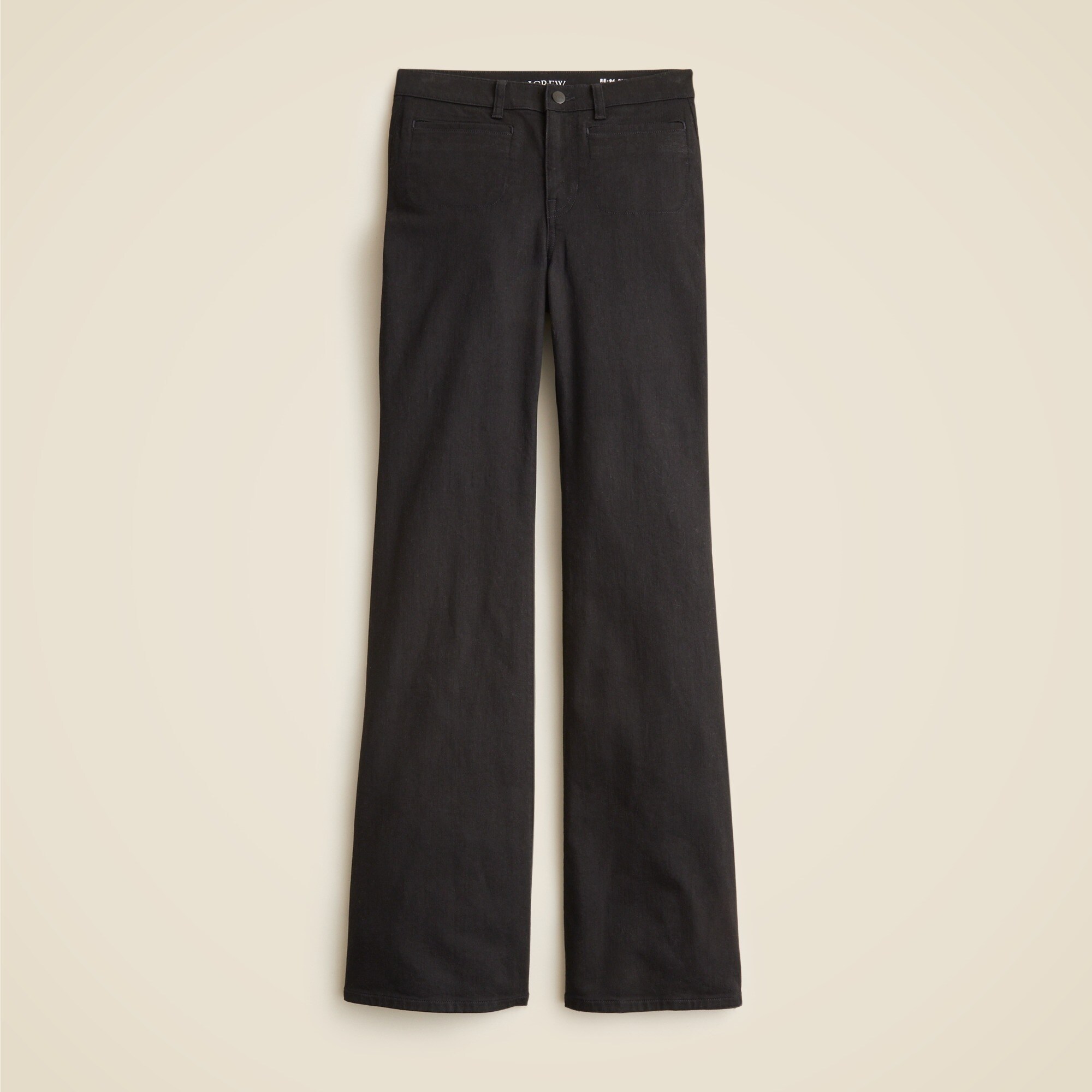 High-rise flare jean