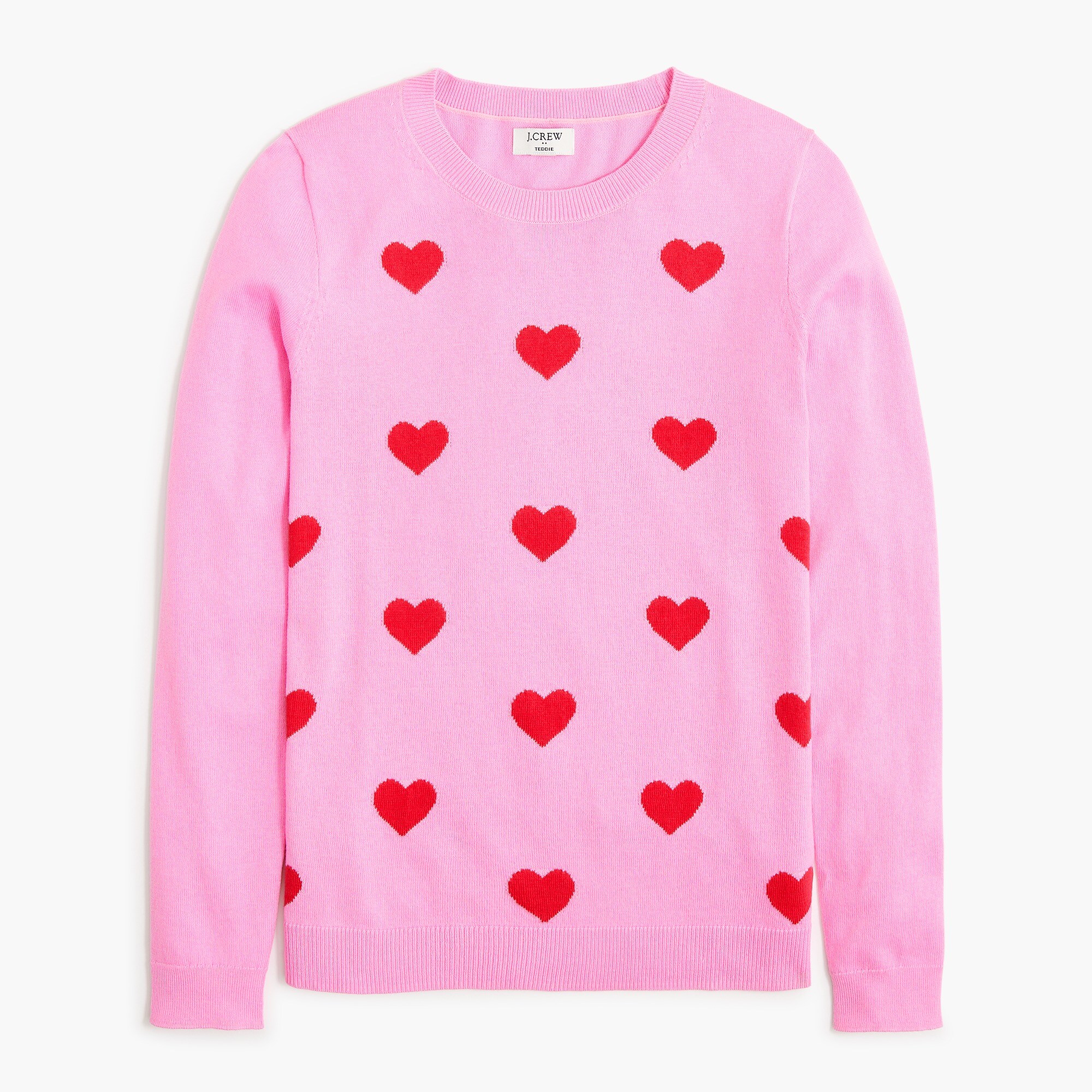 red heart teddie sweater for women