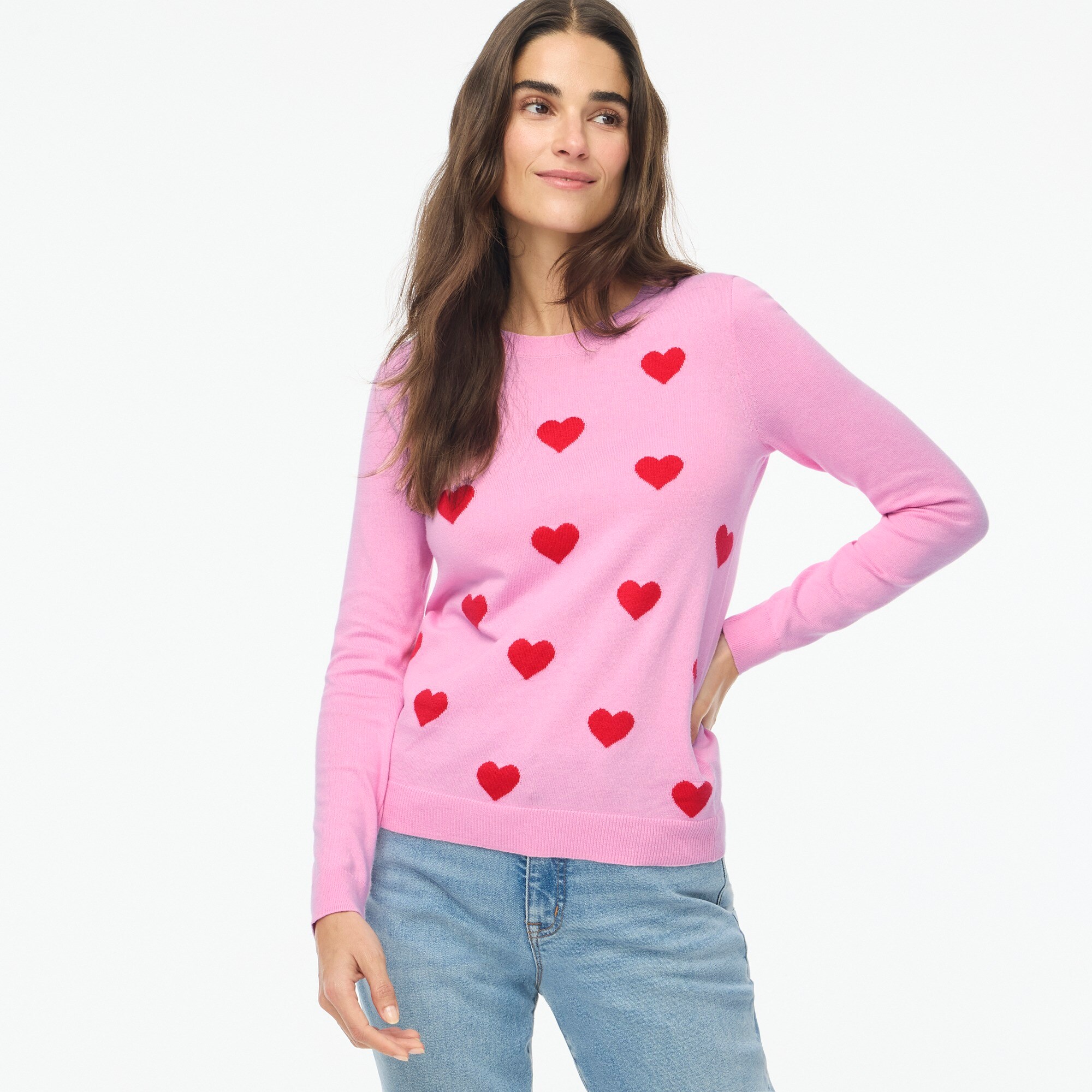 Red heart Teddie sweater
