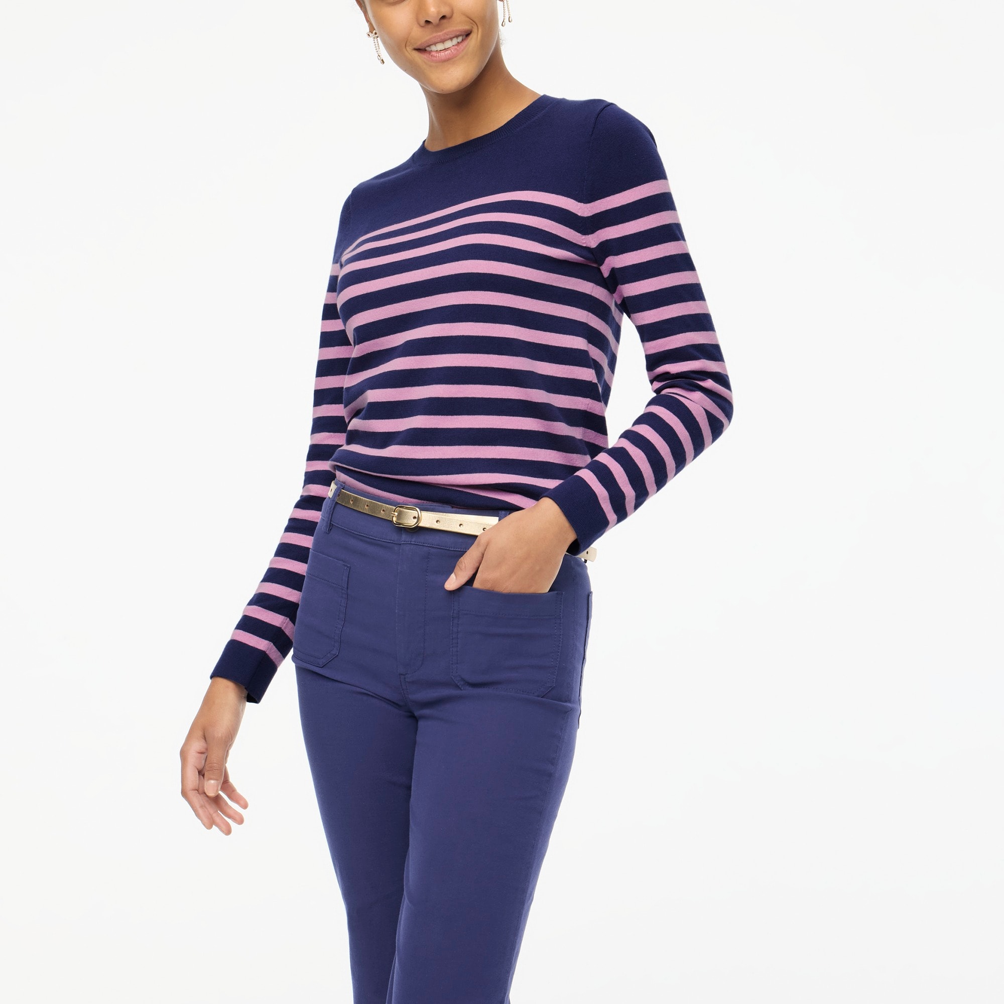 Striped Teddie sweater