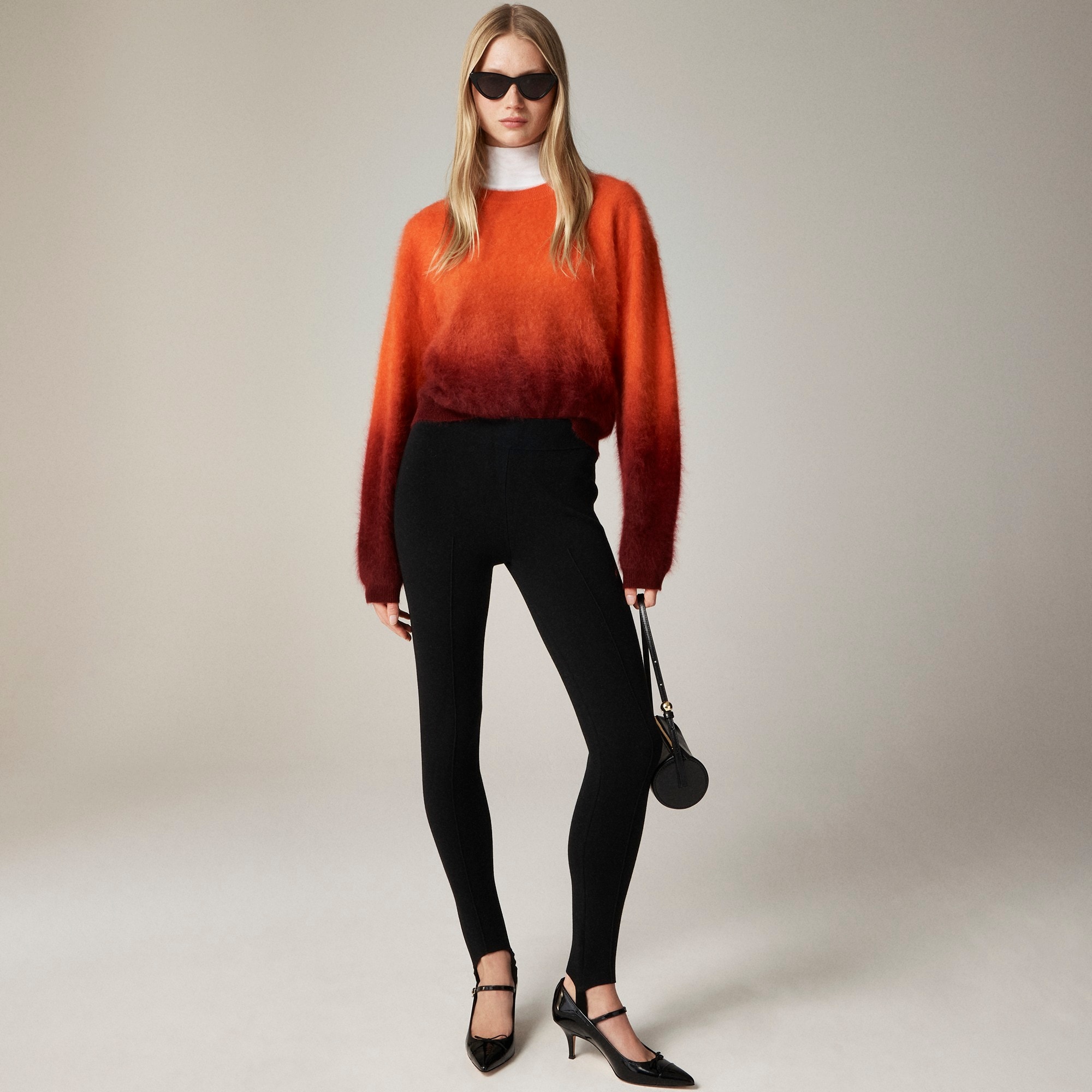 Slim stirrup sweater pant
