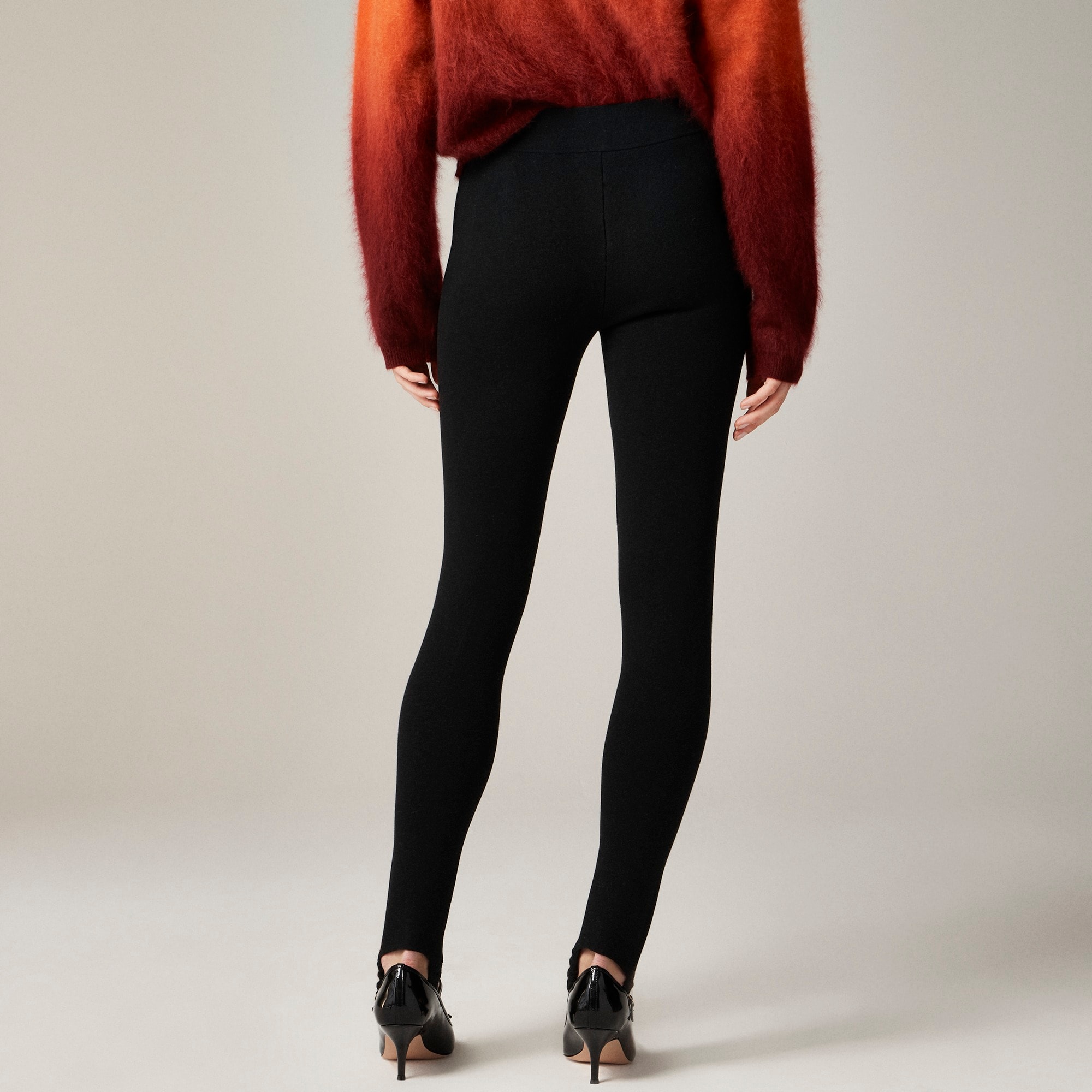 Slim stirrup sweater pant