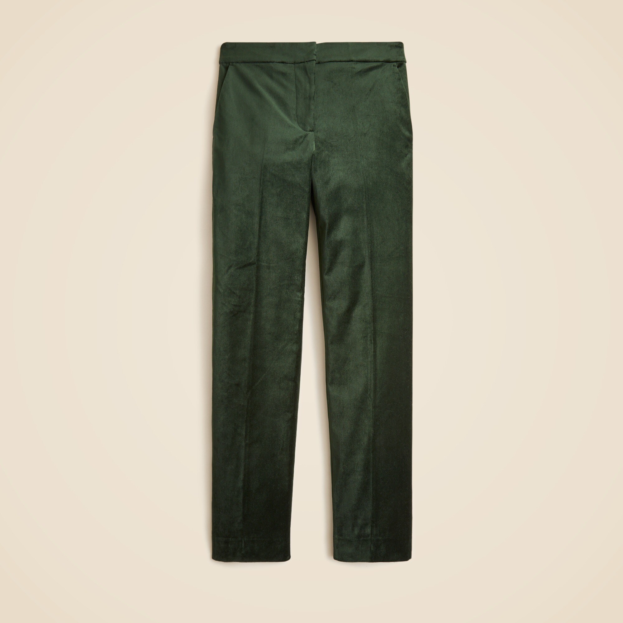 Kate slim-fit pant in velvet