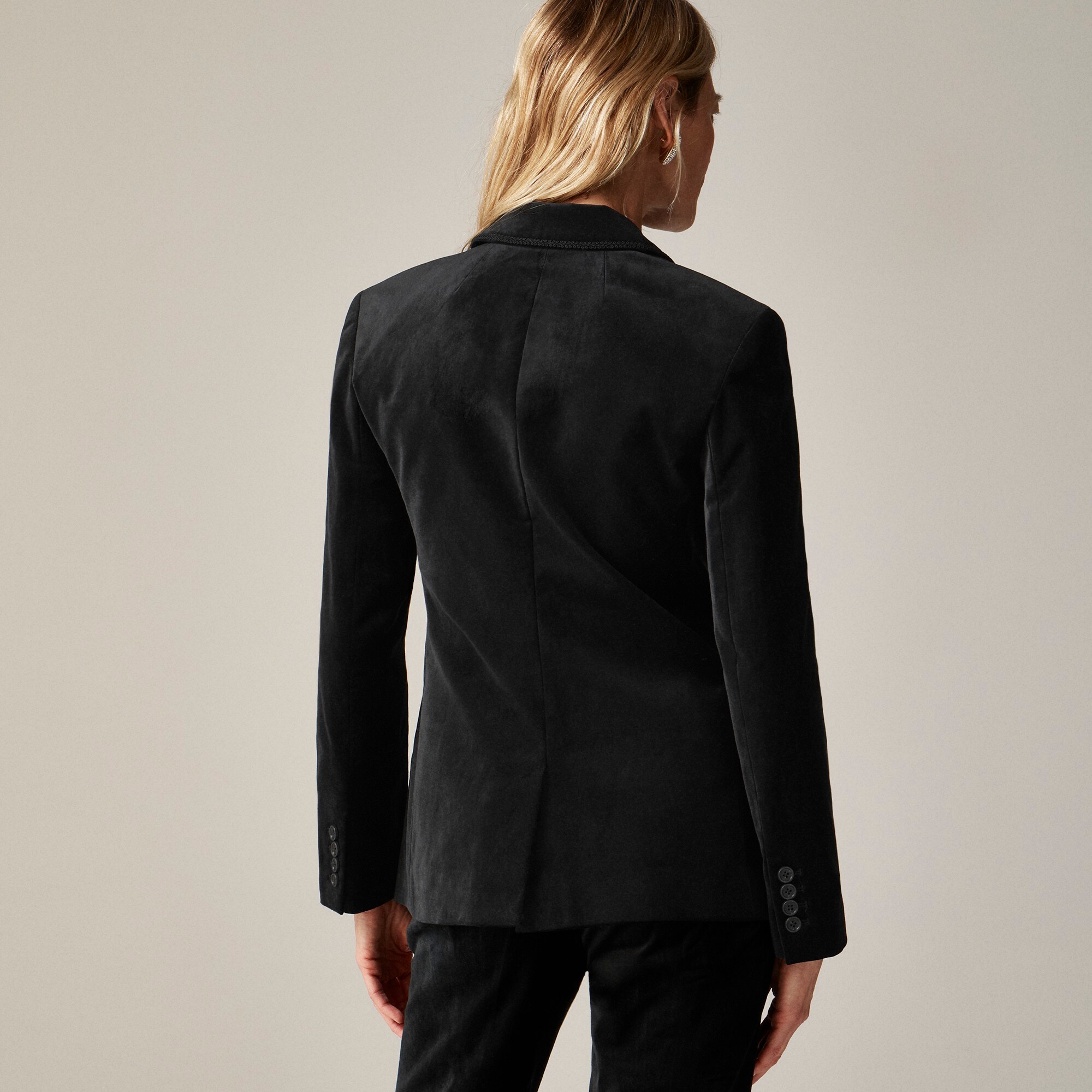 Alexandra blazer in velvet