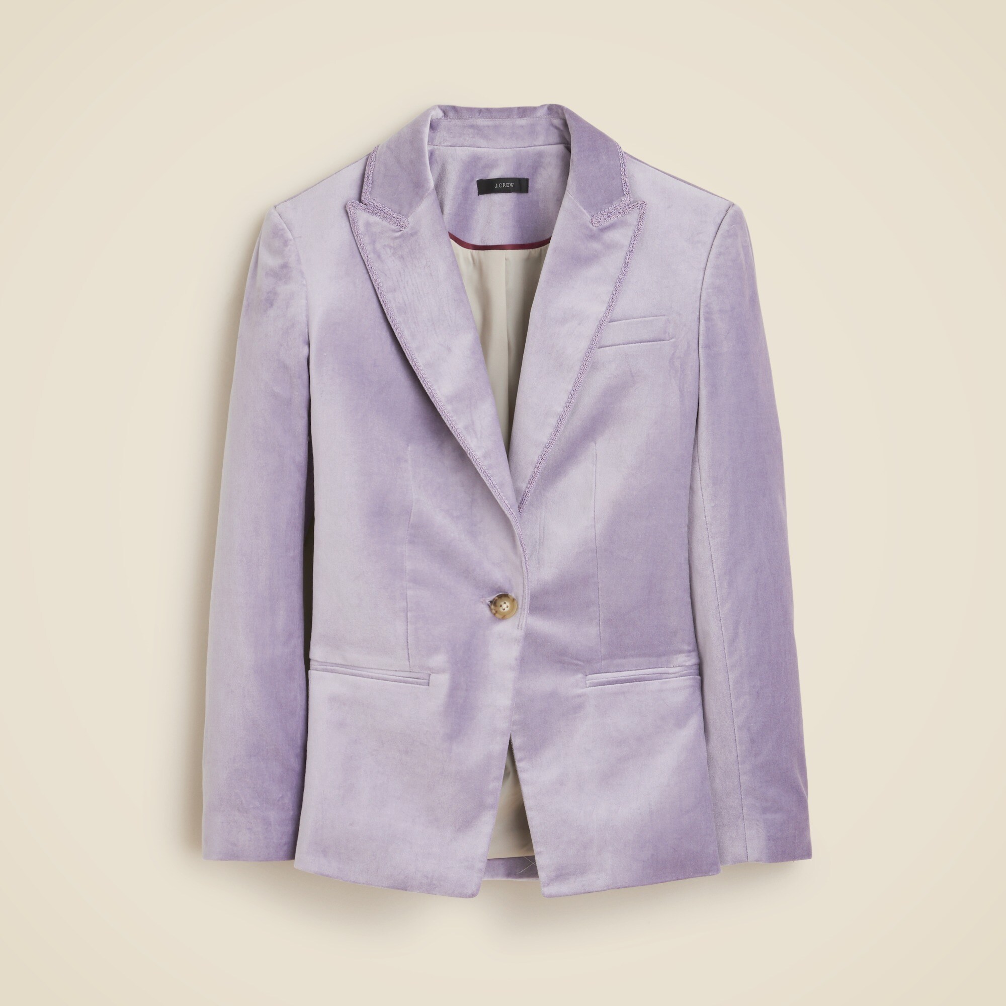 Alexandra Blazer In Velvet For Women | J.Crew display picture 1