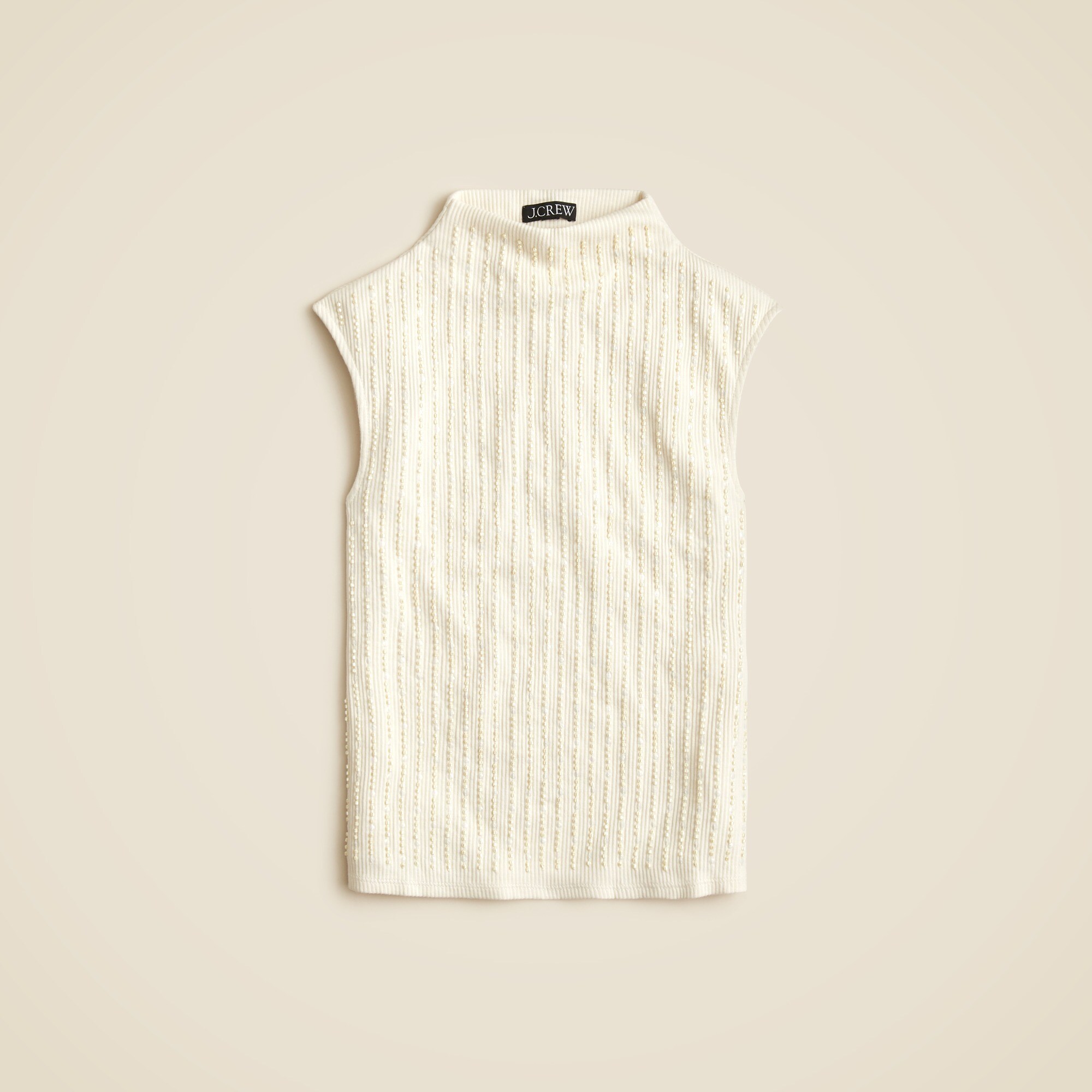 ブリーフィングWOMENS LOGO BACK RIB MOCK NECK　M Lexi Rib Mock Neck Top – Marine Layer