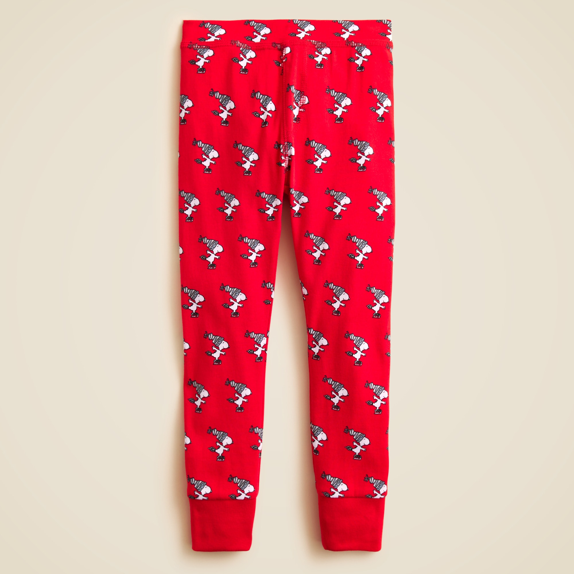 Kids' Peanuts® X Crewcuts Snoopy and gang long-sleeve pajama set