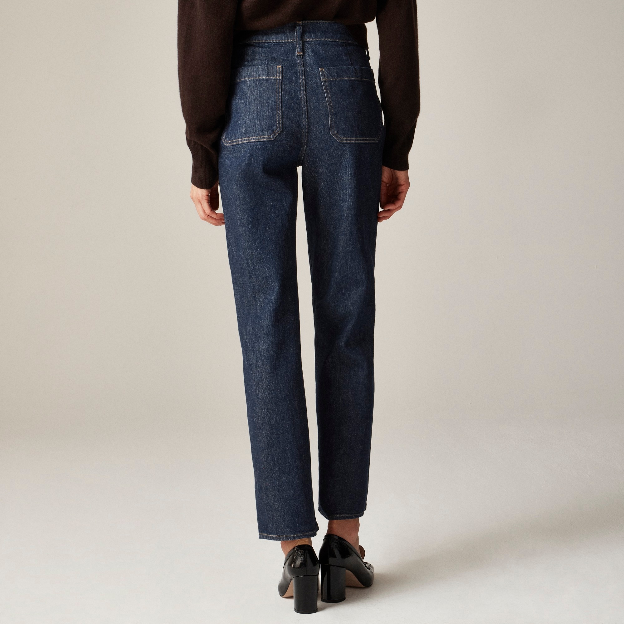 Slim-wide jean with sailor pockets - image 4