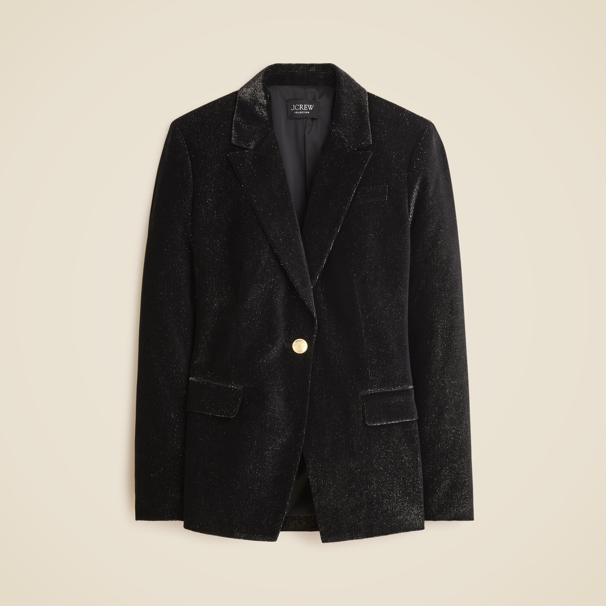 Collection Helena blazer in metallic corduroy