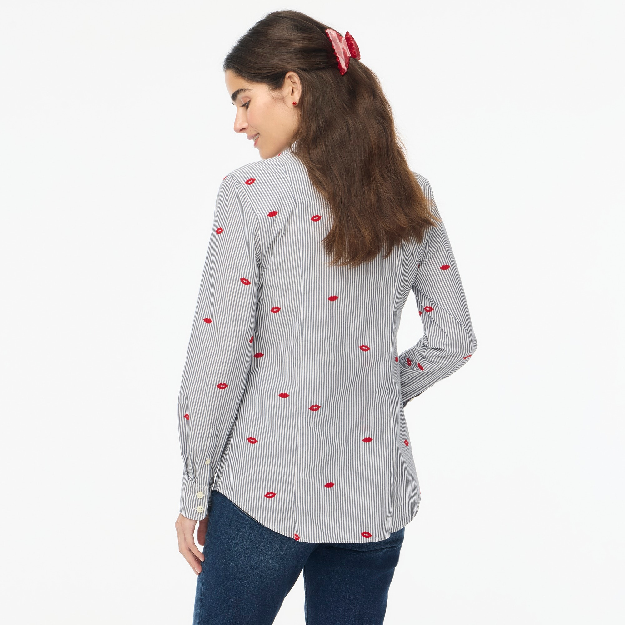 Button-up shirt in signature fit