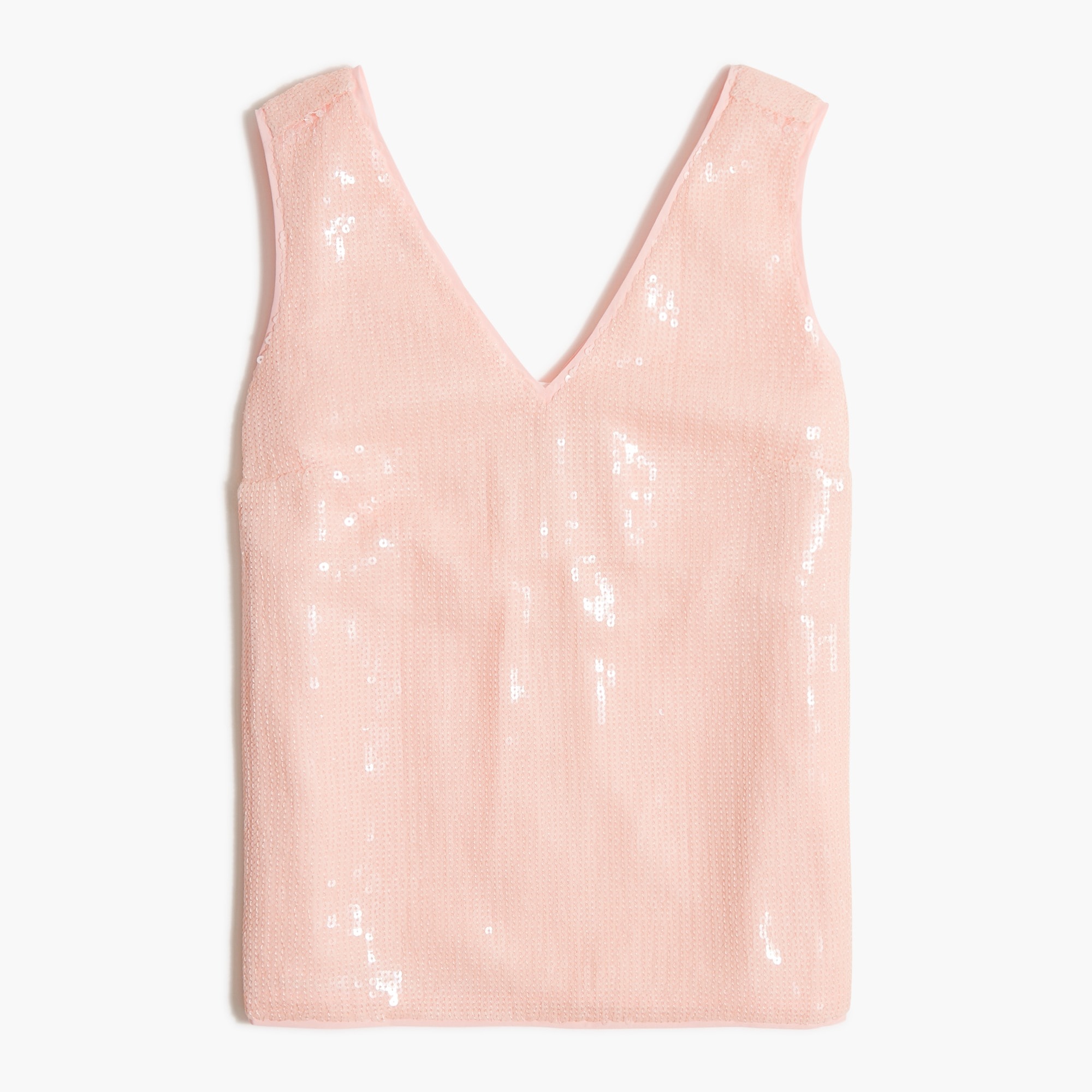 Factory: Sequin V-neck Shell For Women