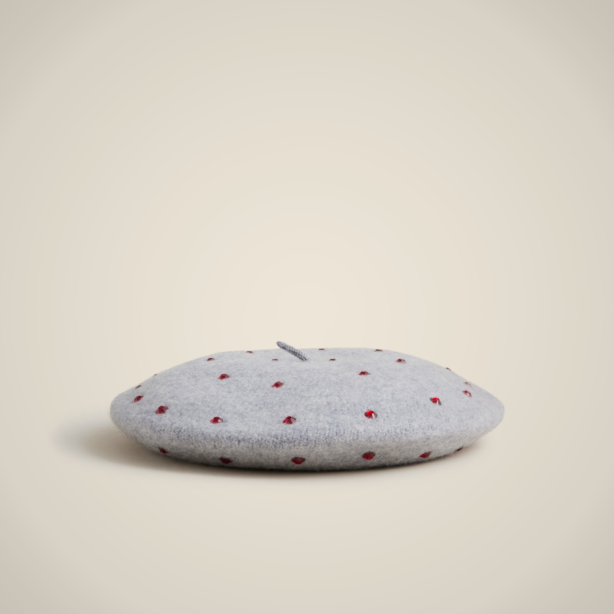 Girls' embellished beret