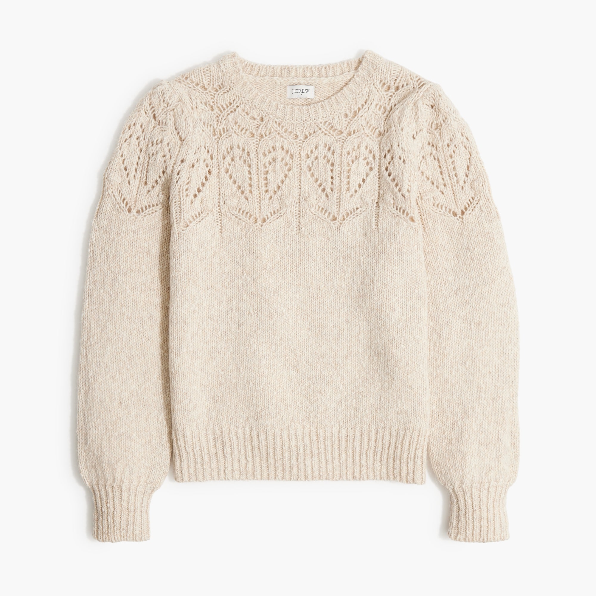 Pointelle sweater