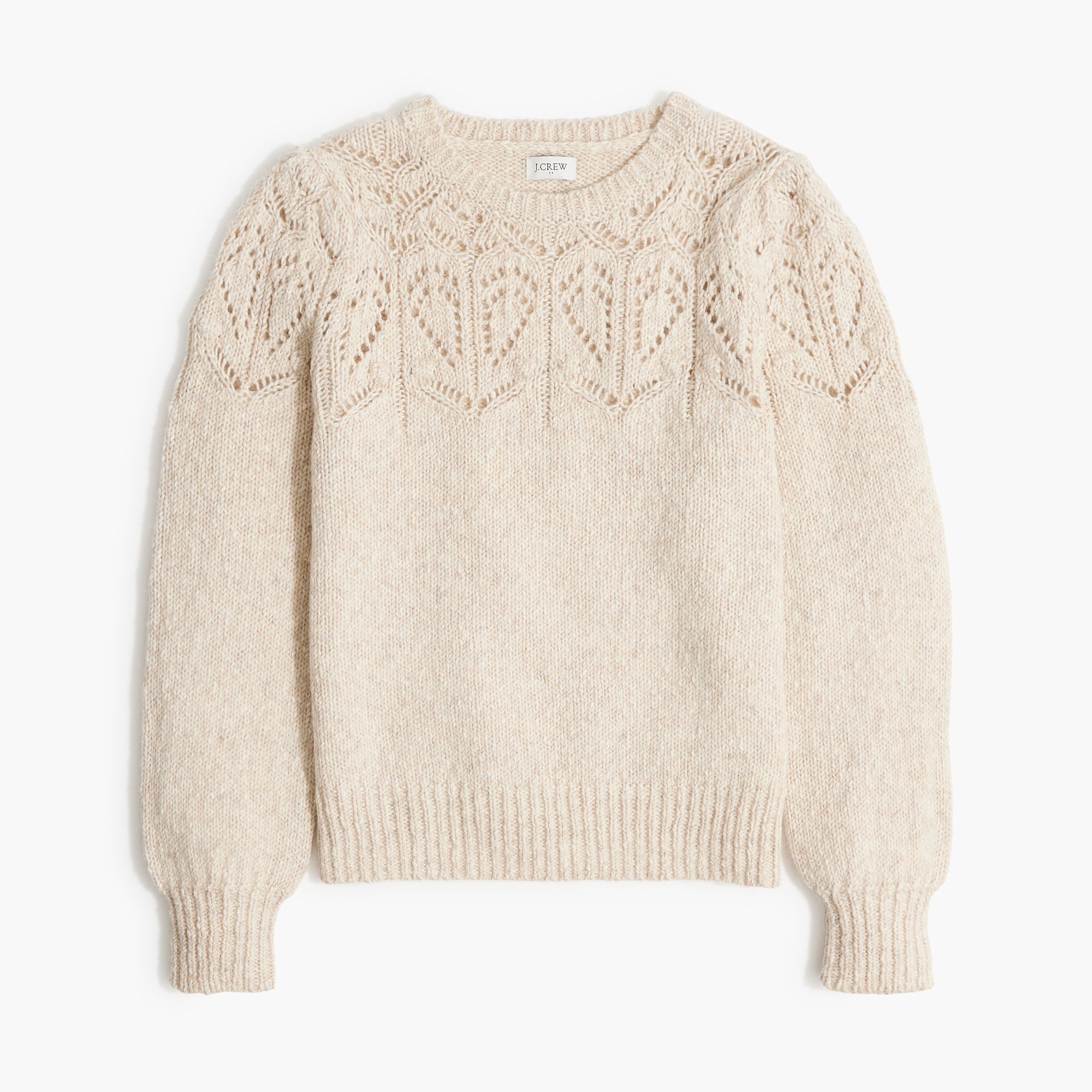 pointelle sweater for women