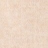 Short-sleeve 100% cotton crewneck sweater HTHR SANDALWOOD