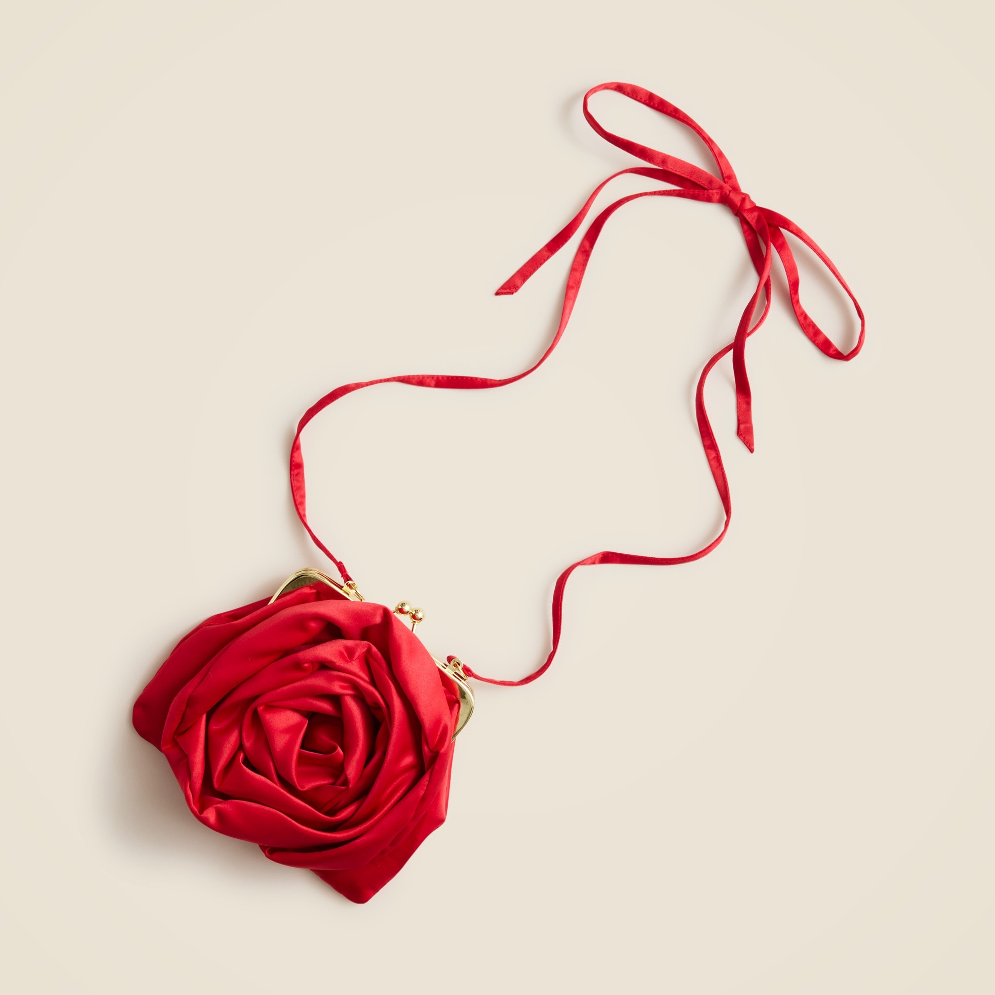®Reisyoku J. CREW ジェイクルー ボストンバッグ Girls' Rosette Satin Purse For Girls | J.Crew