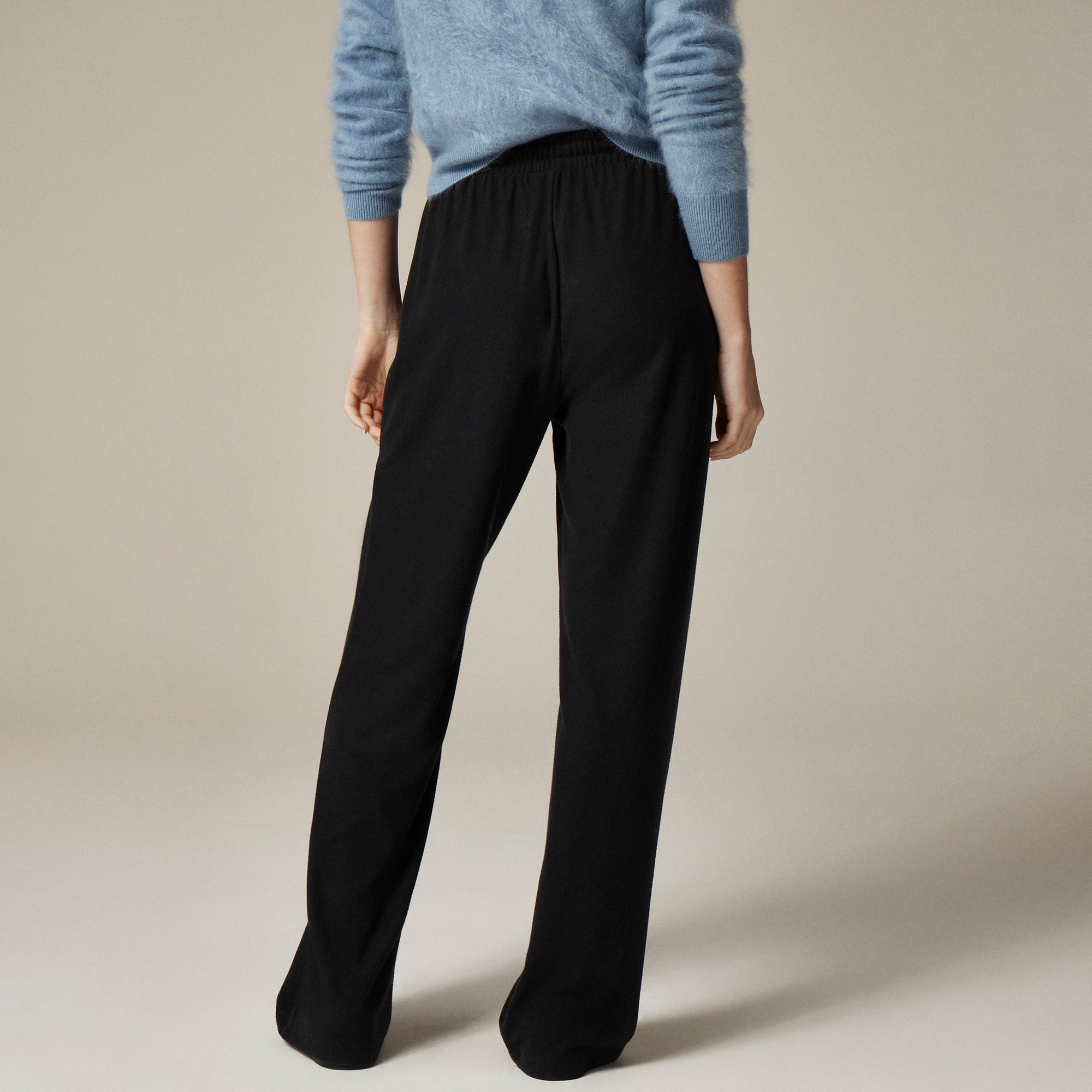 Soft rib wide-leg pant - image 5
