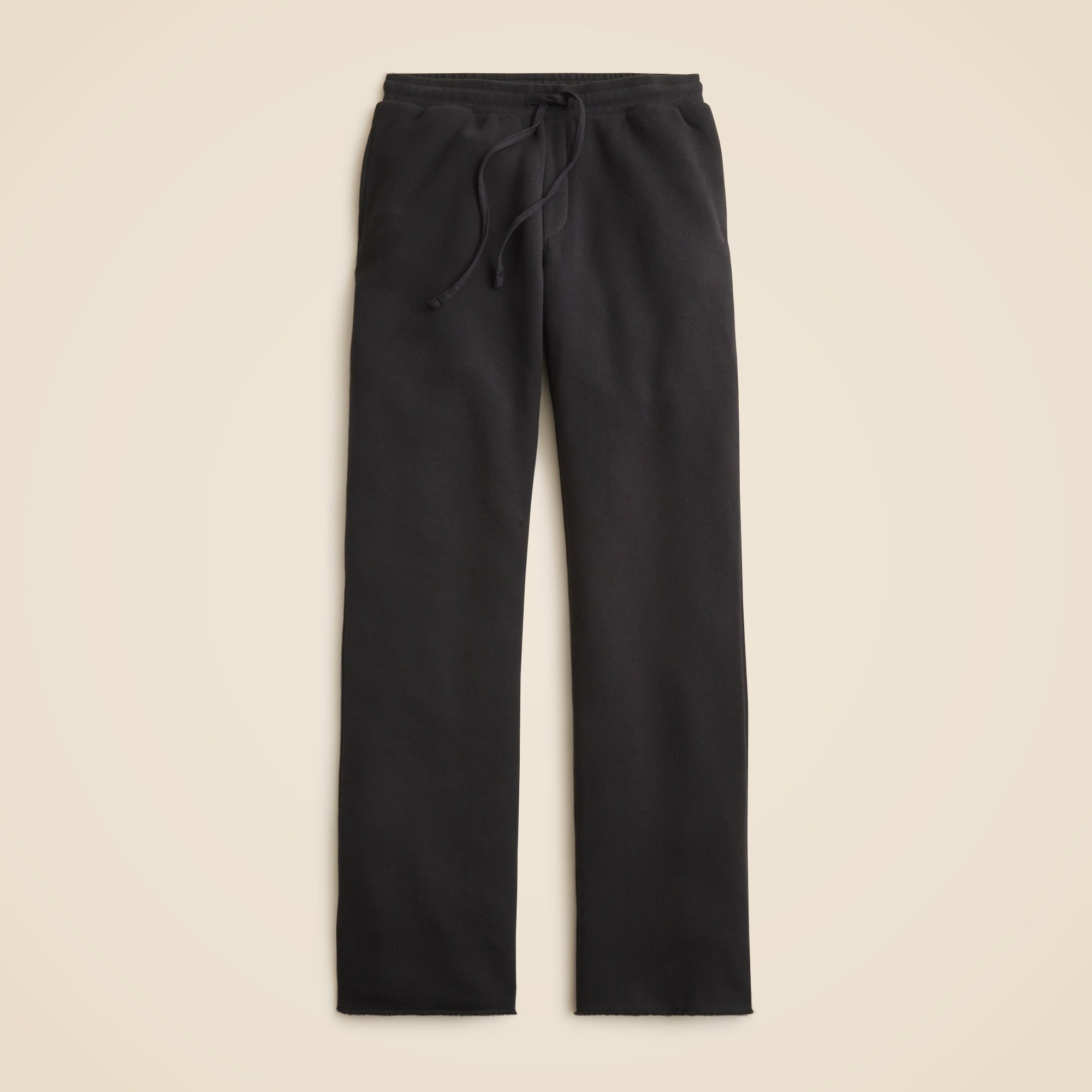 Heritage terry wide-leg sweatpant