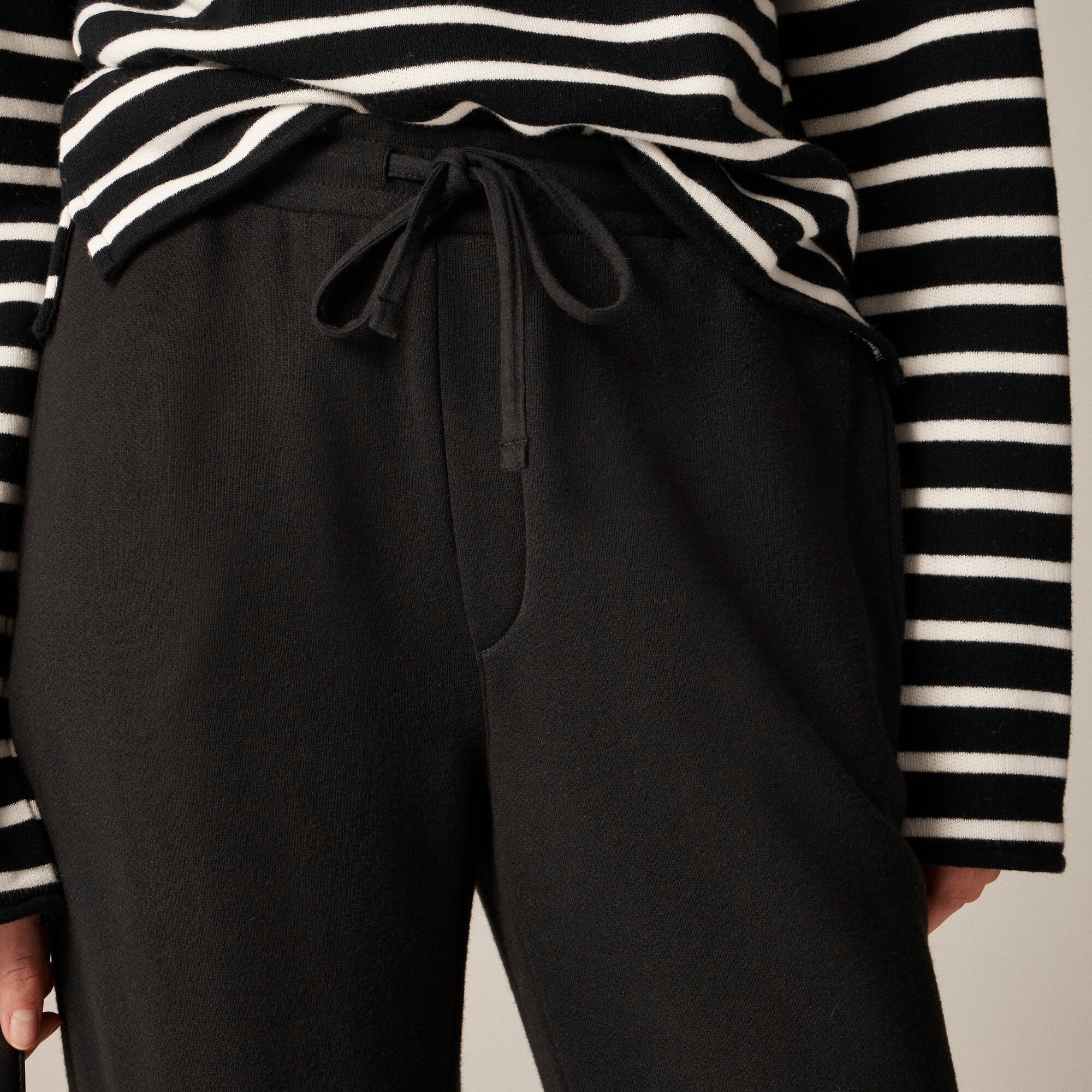Heritage terry wide-leg sweatpant