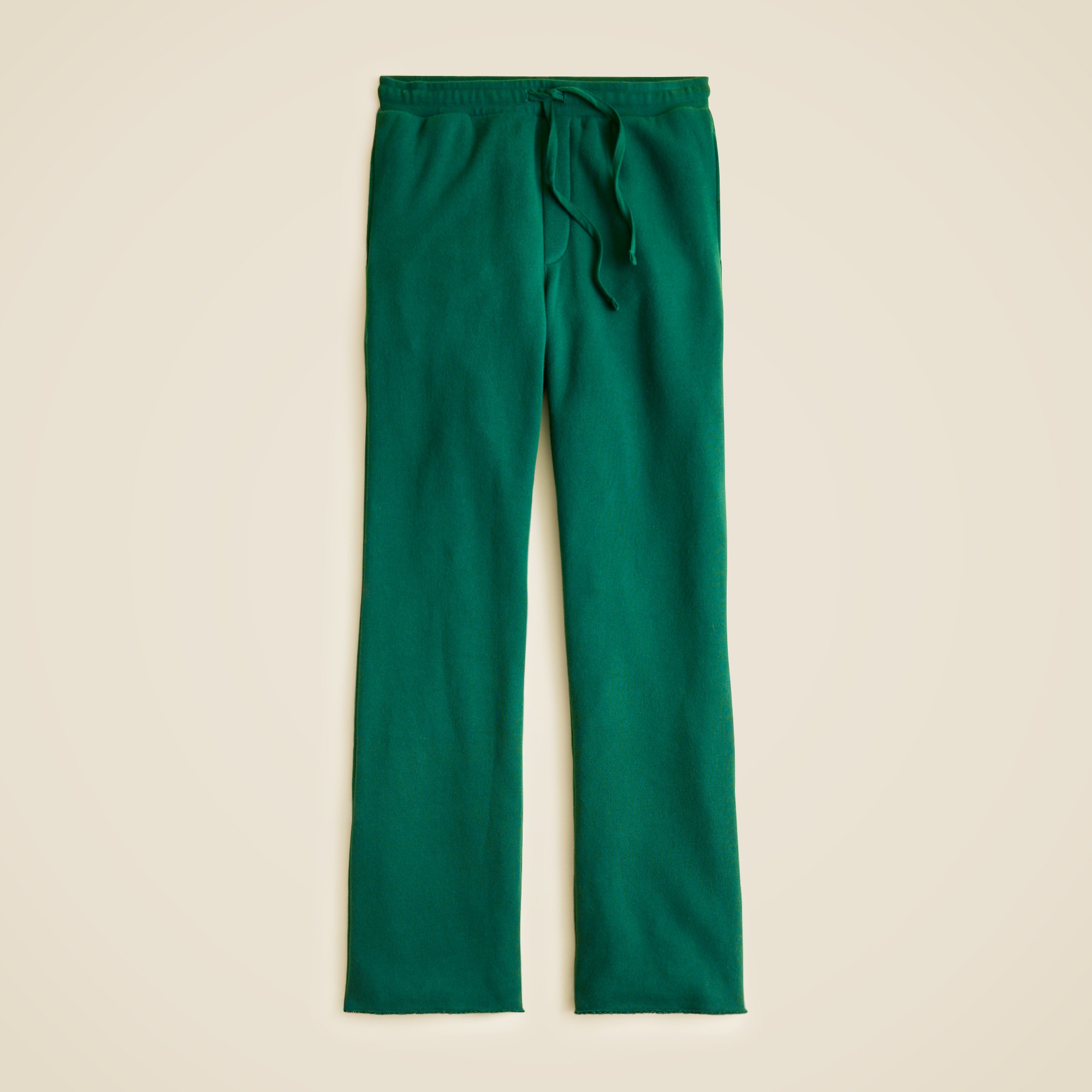 Heritage terry wide-leg sweatpant