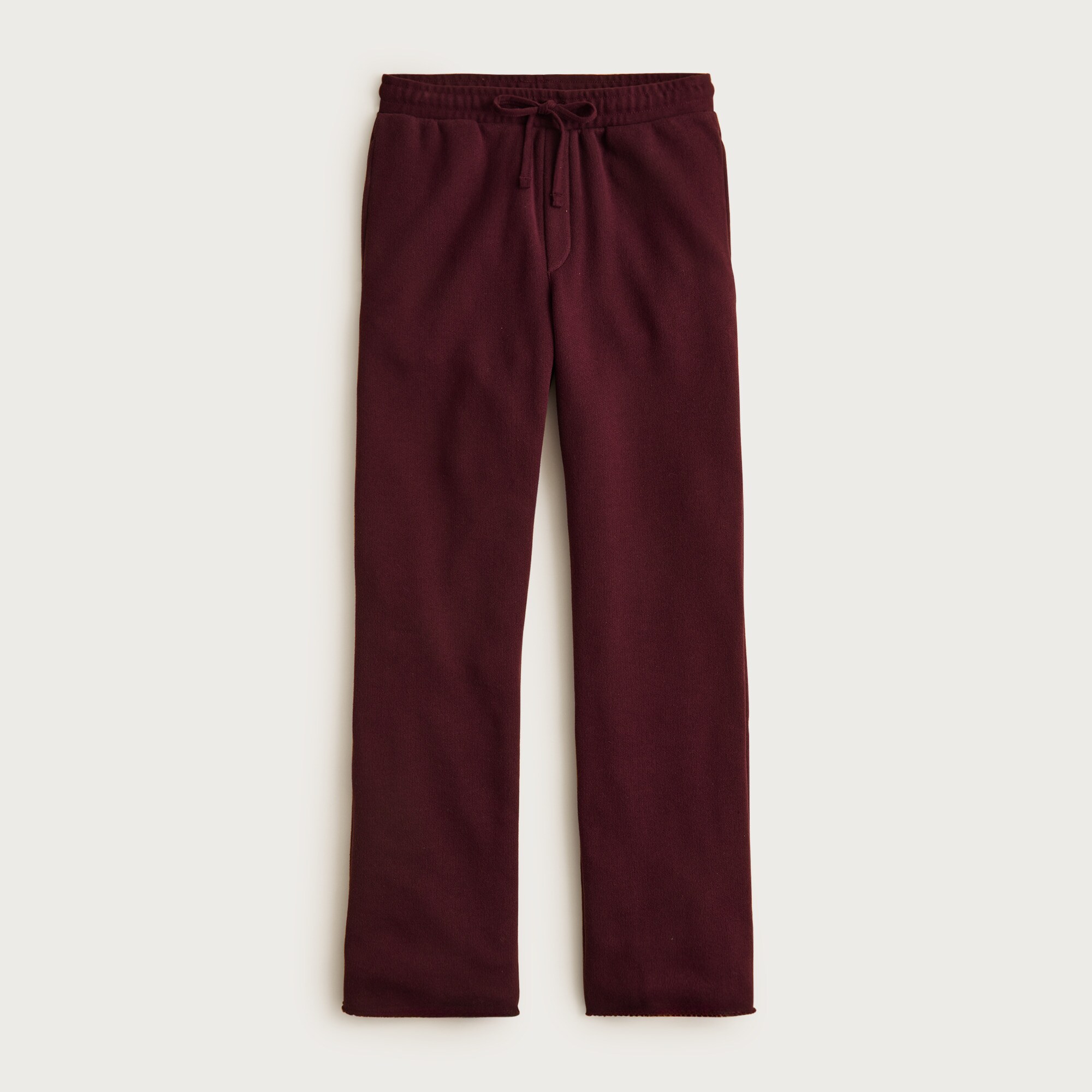 Heritage terry wide-leg sweatpant