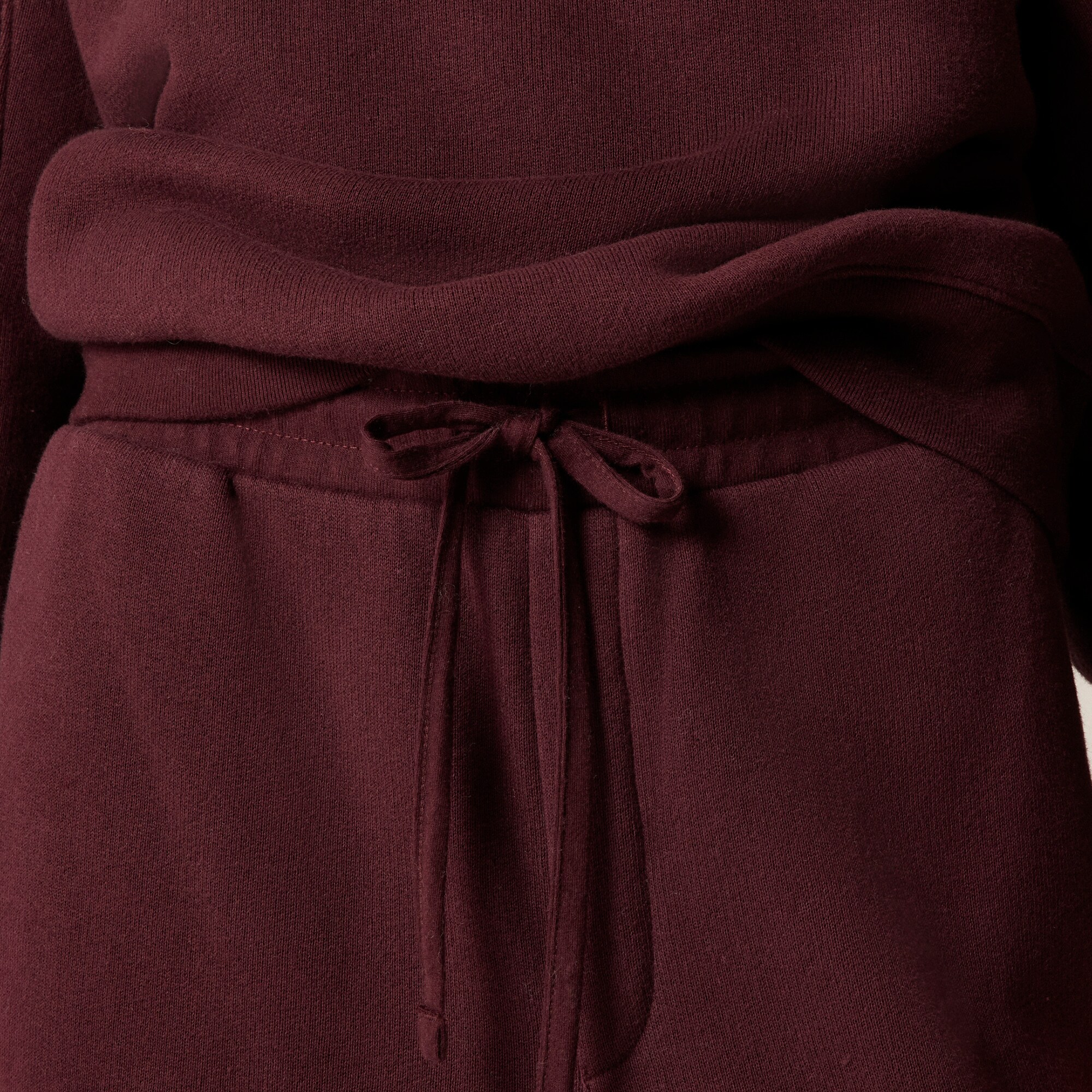 Heritage terry wide-leg sweatpant