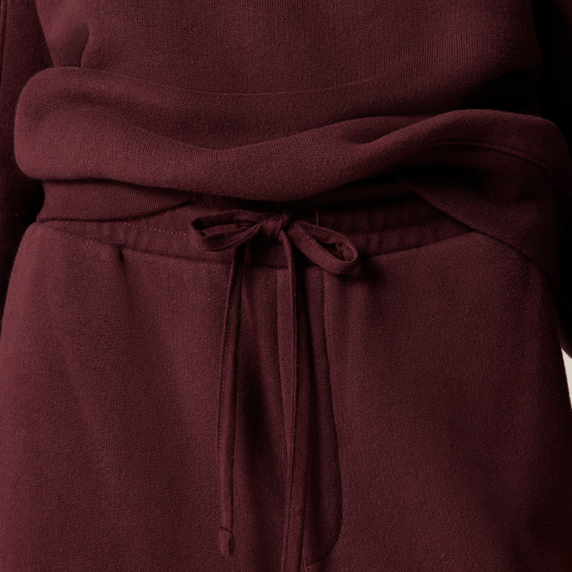 Heritage terry wide-leg sweatpant