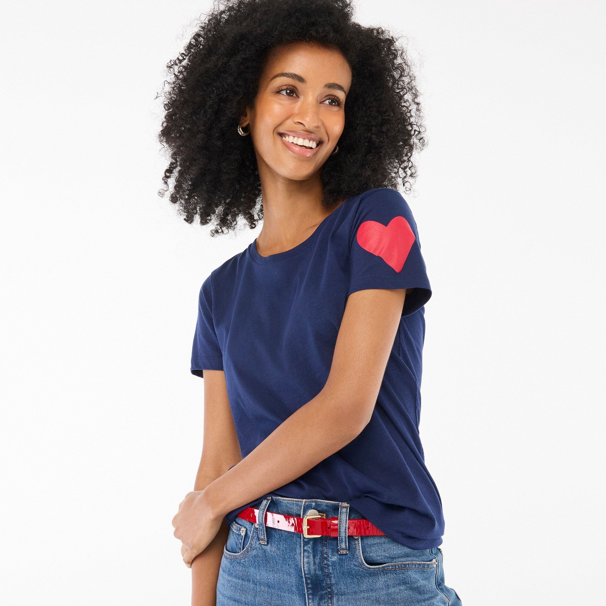 factory: st. jude heart tee for women