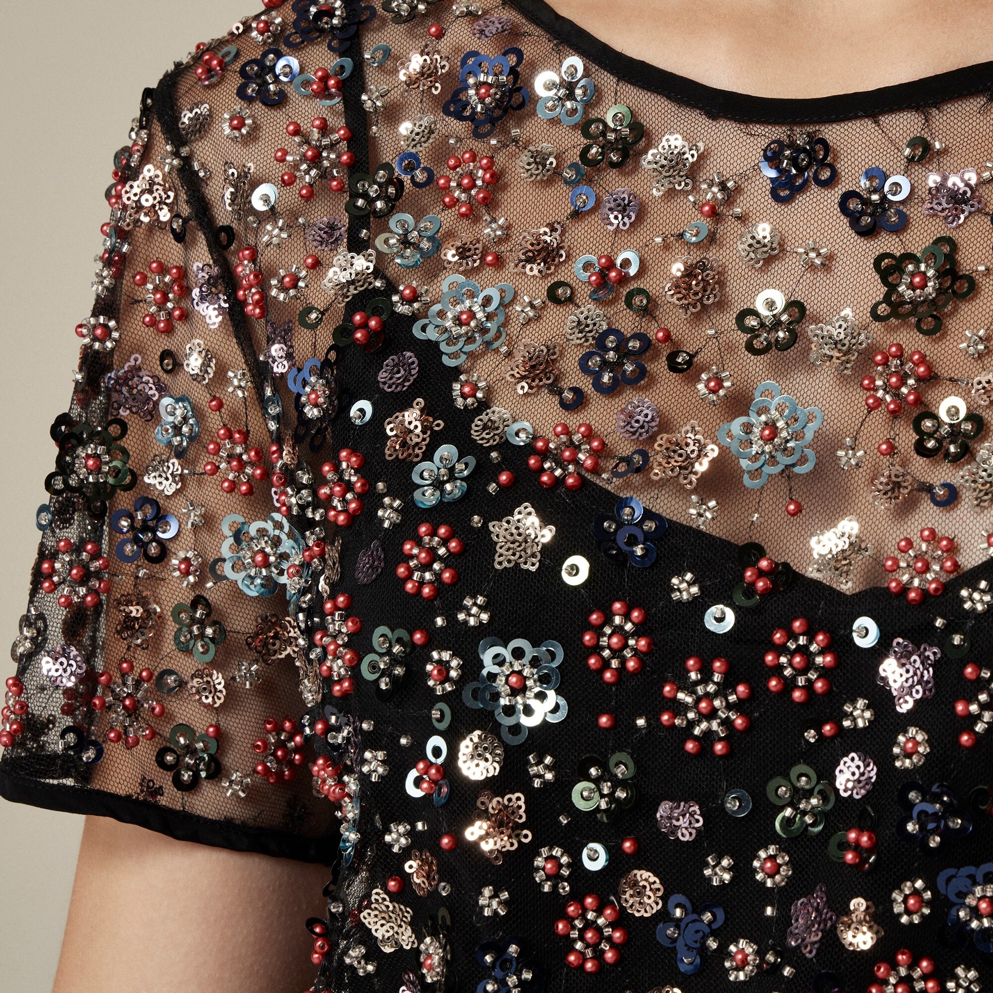 Collection beaded top