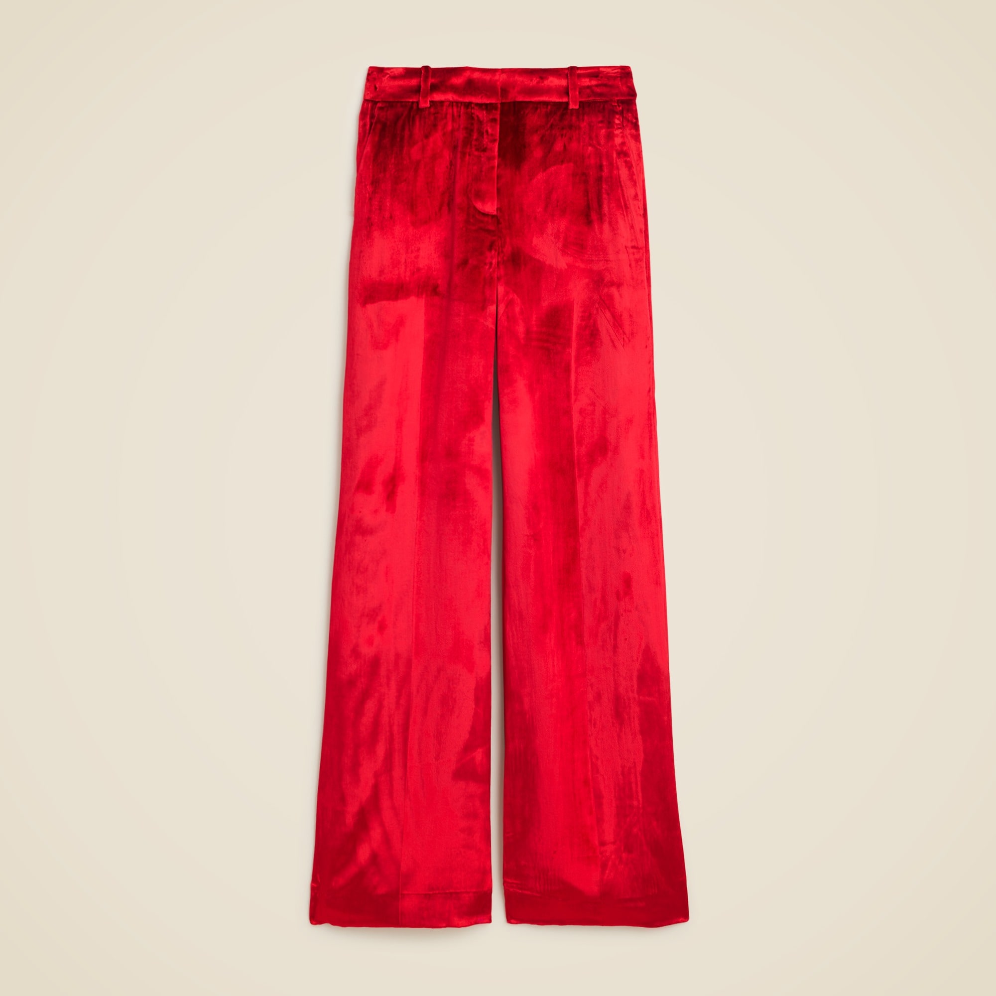  Petite Carolina pant in drapey velvet