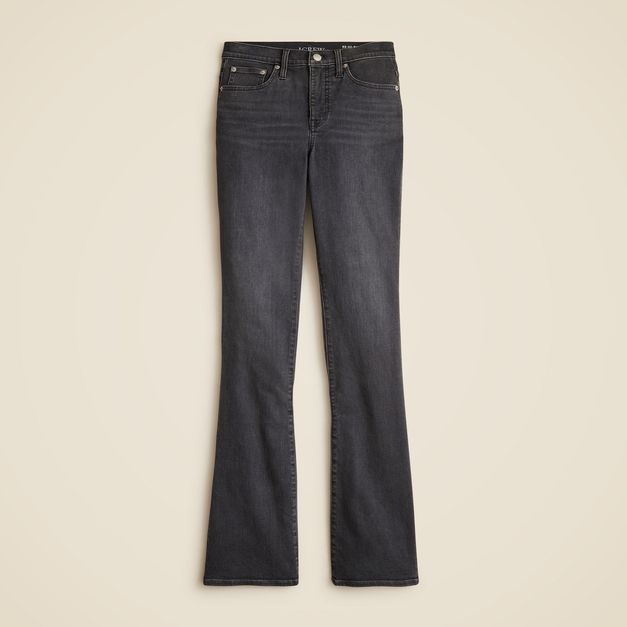 High-rise bootcut jean in 2003 super-stretch