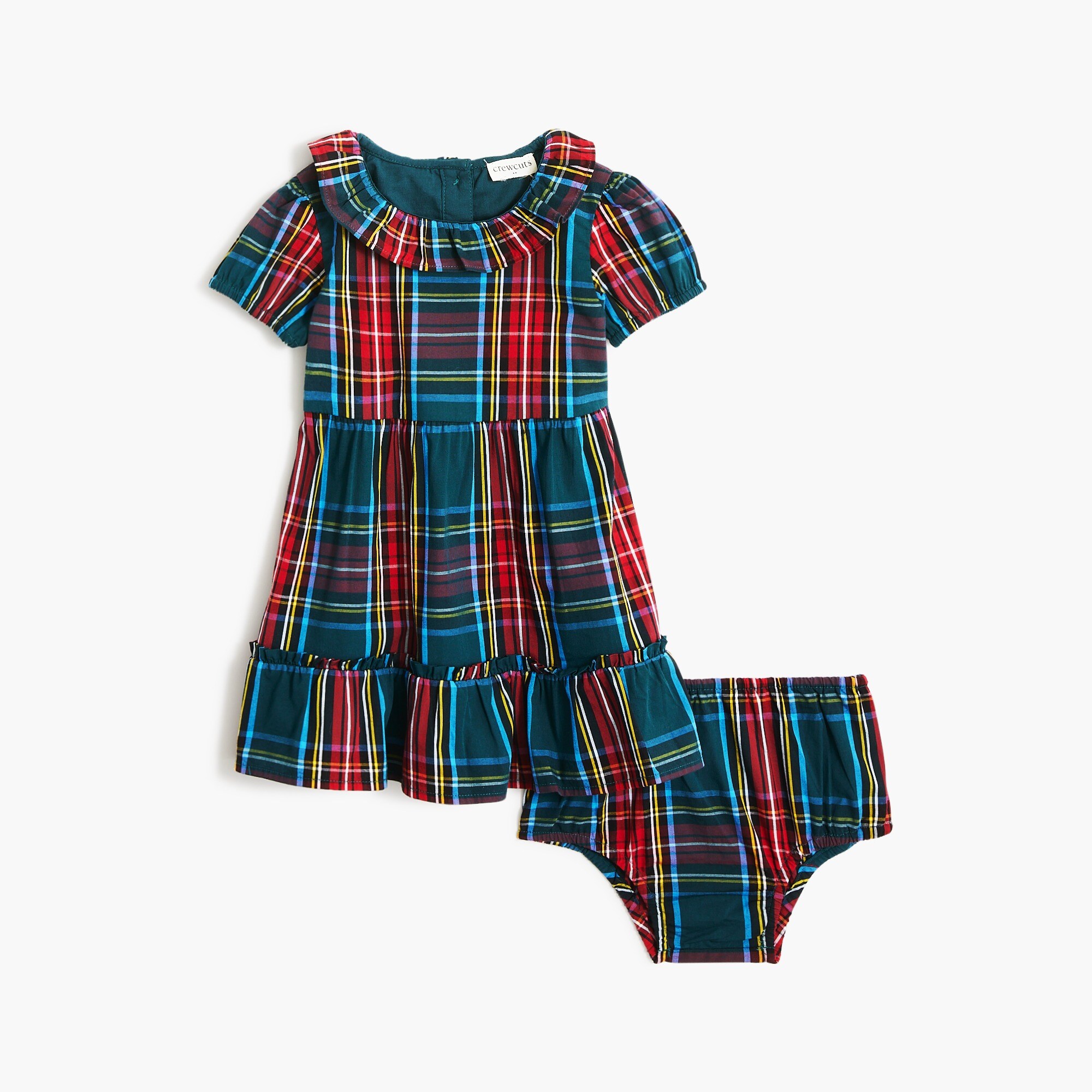 slim fit dress slacks Toddler/ Kid Girl 2pcs Solid Jacket and Plaid Dress Set Burgundy