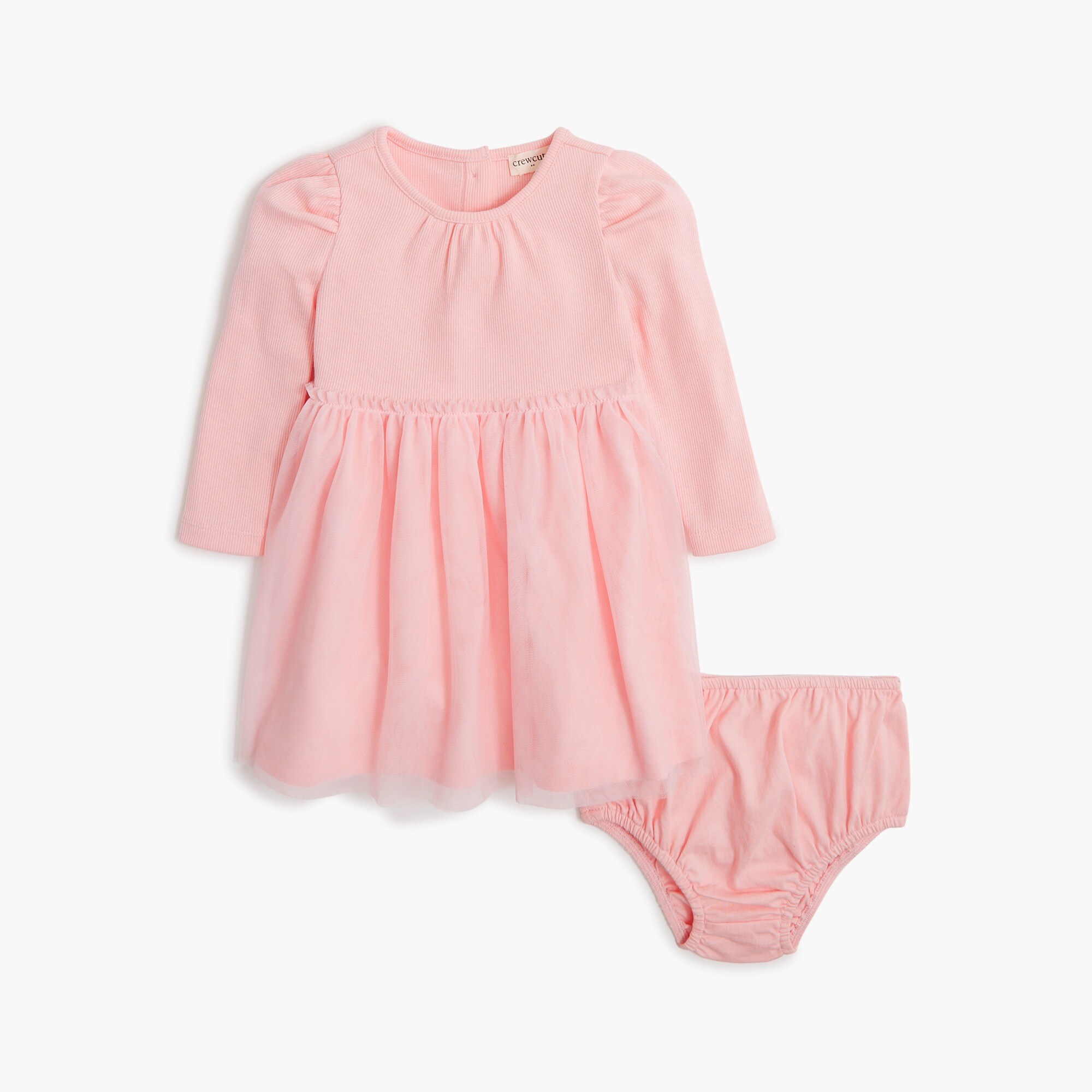 baby &amp; toddler girls' mixed-media tulle dress for toddler