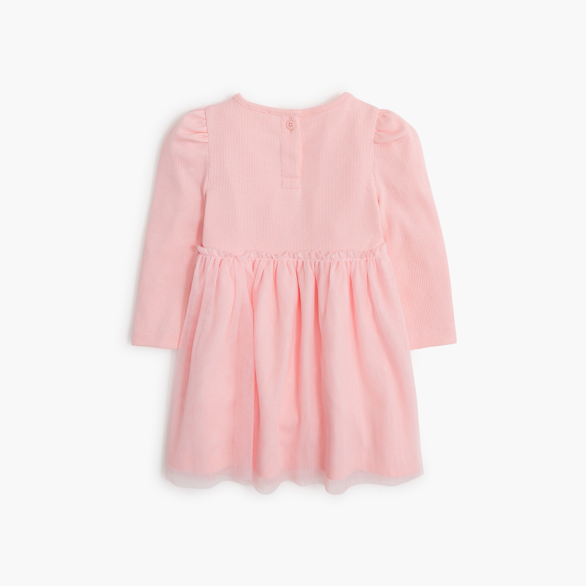 Baby & Toddler Girls' Mixed-media Tulle Dress For Toddler | Factory