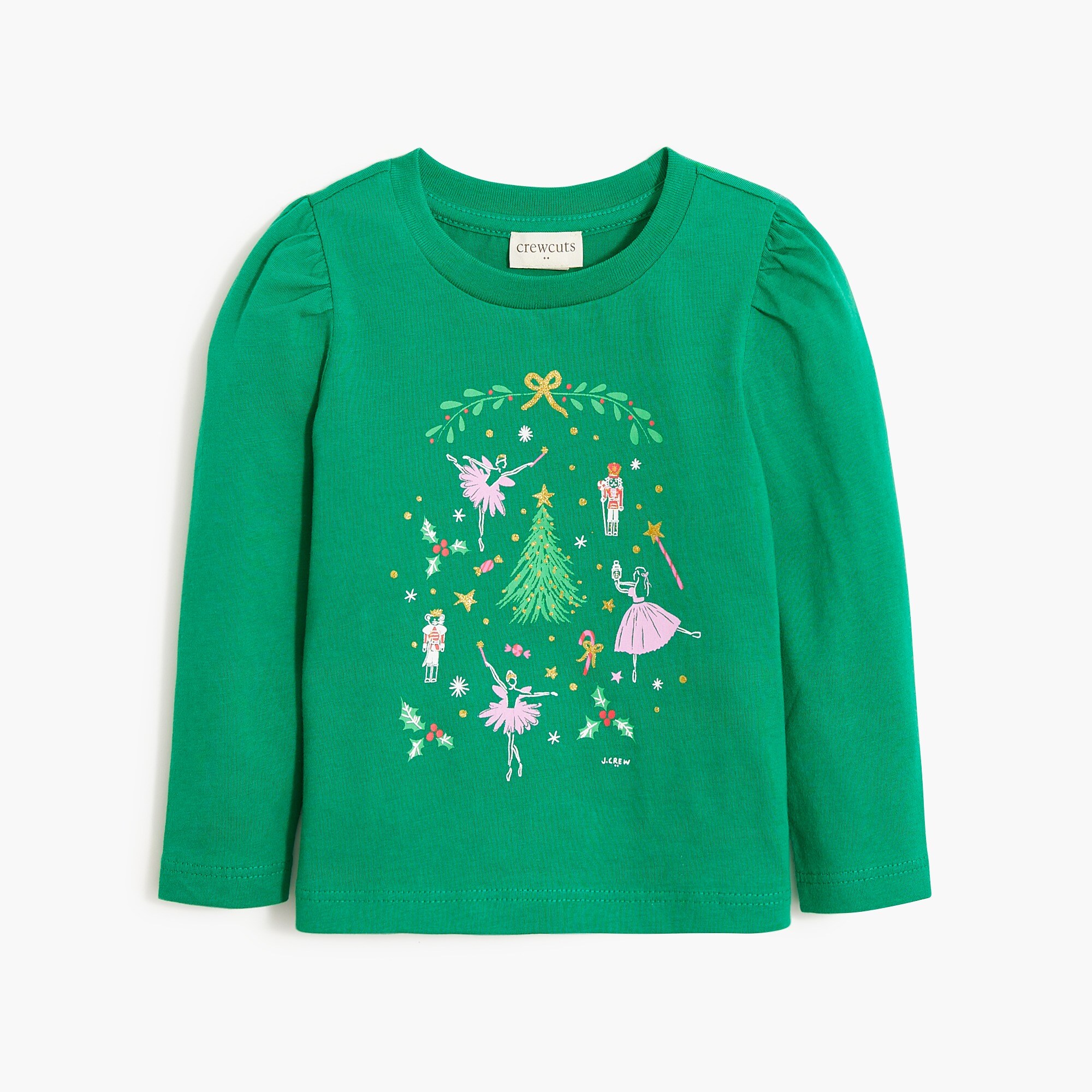  Baby &amp; toddler girls' nutcracker ballet graphic tee