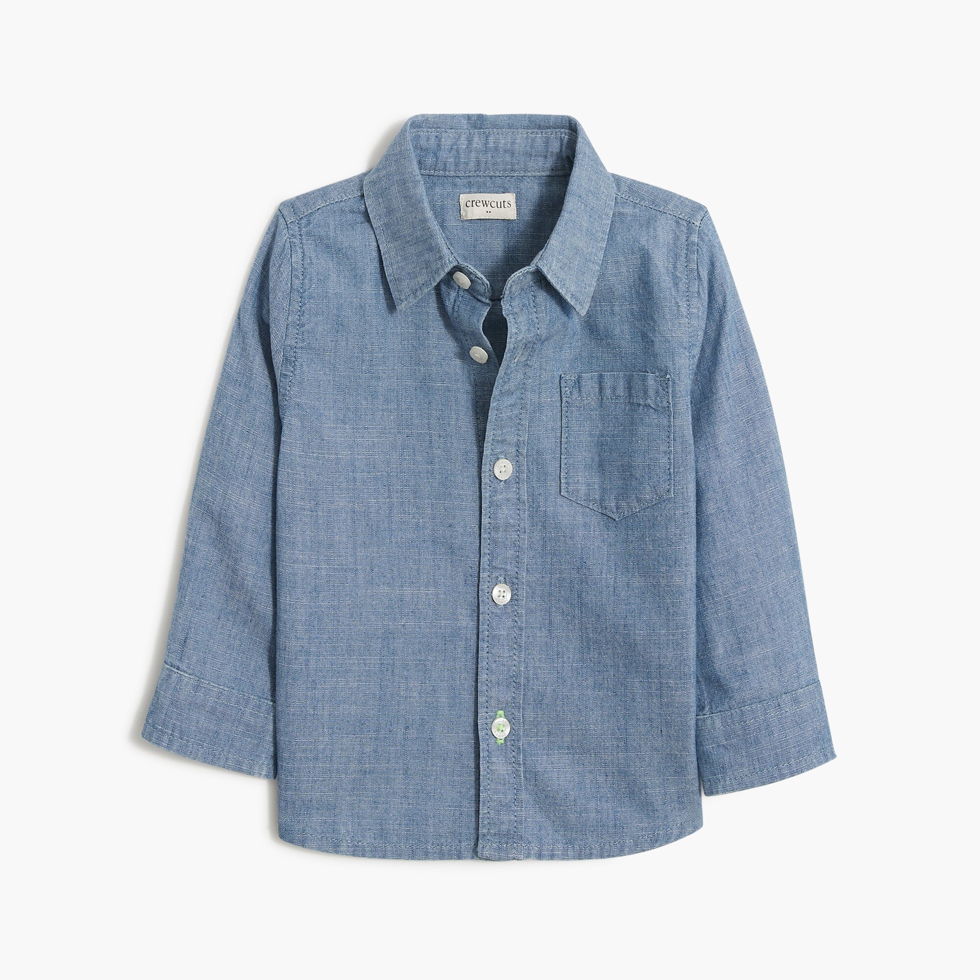 baby & toddler boys Baby &amp; toddler boys' chambray button-down shirt