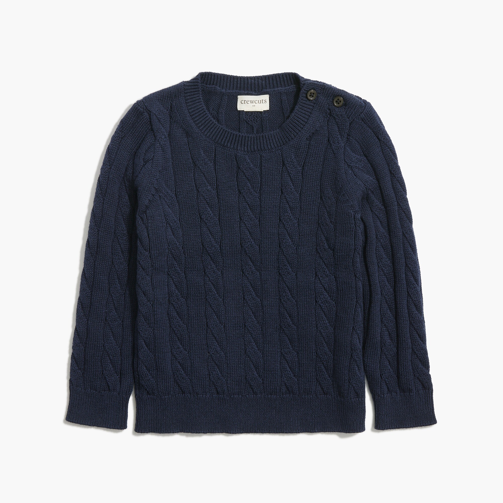 Baby & toddler cotton cable-knit sweater
