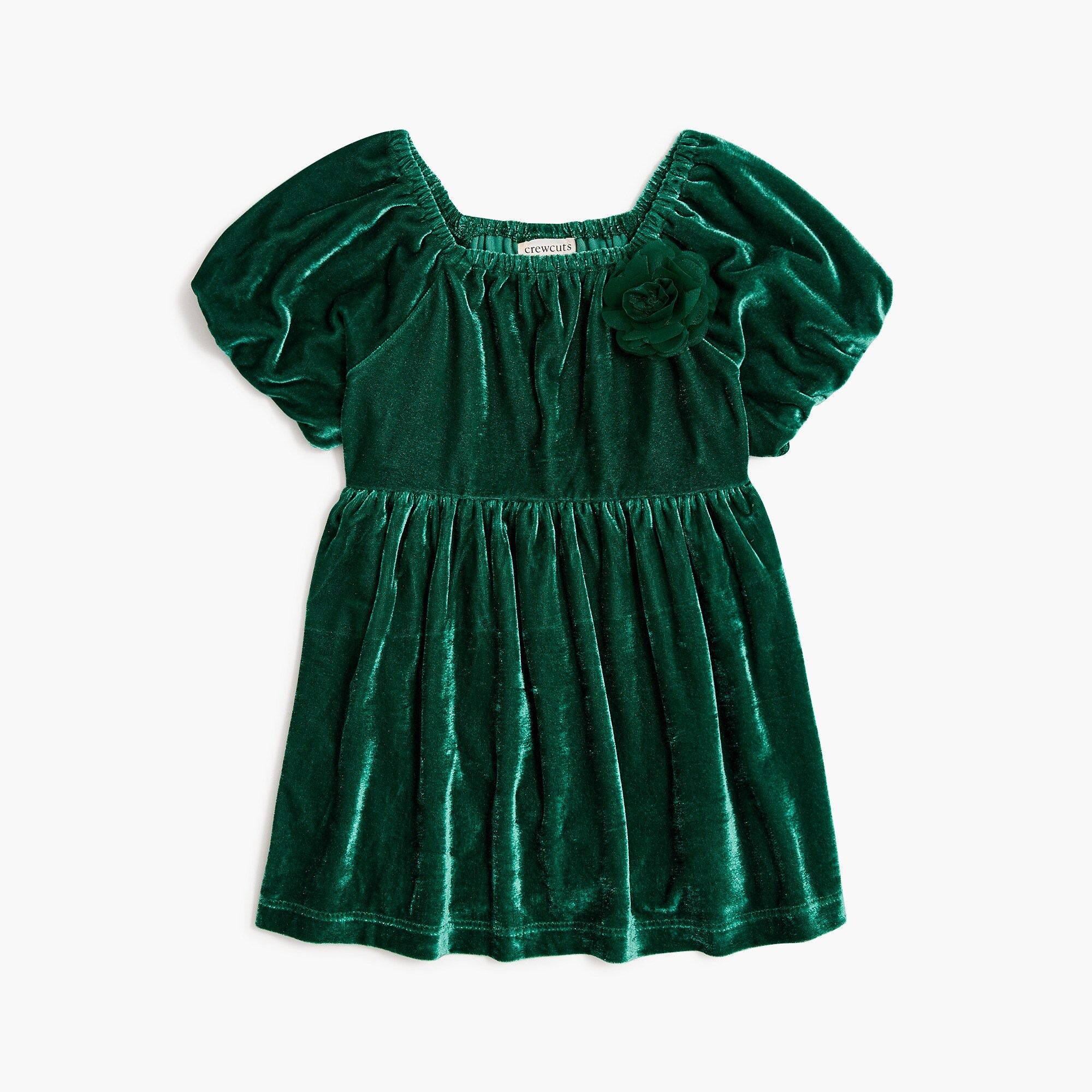 baby &amp; toddler girls' velvet rosette dress for toddler